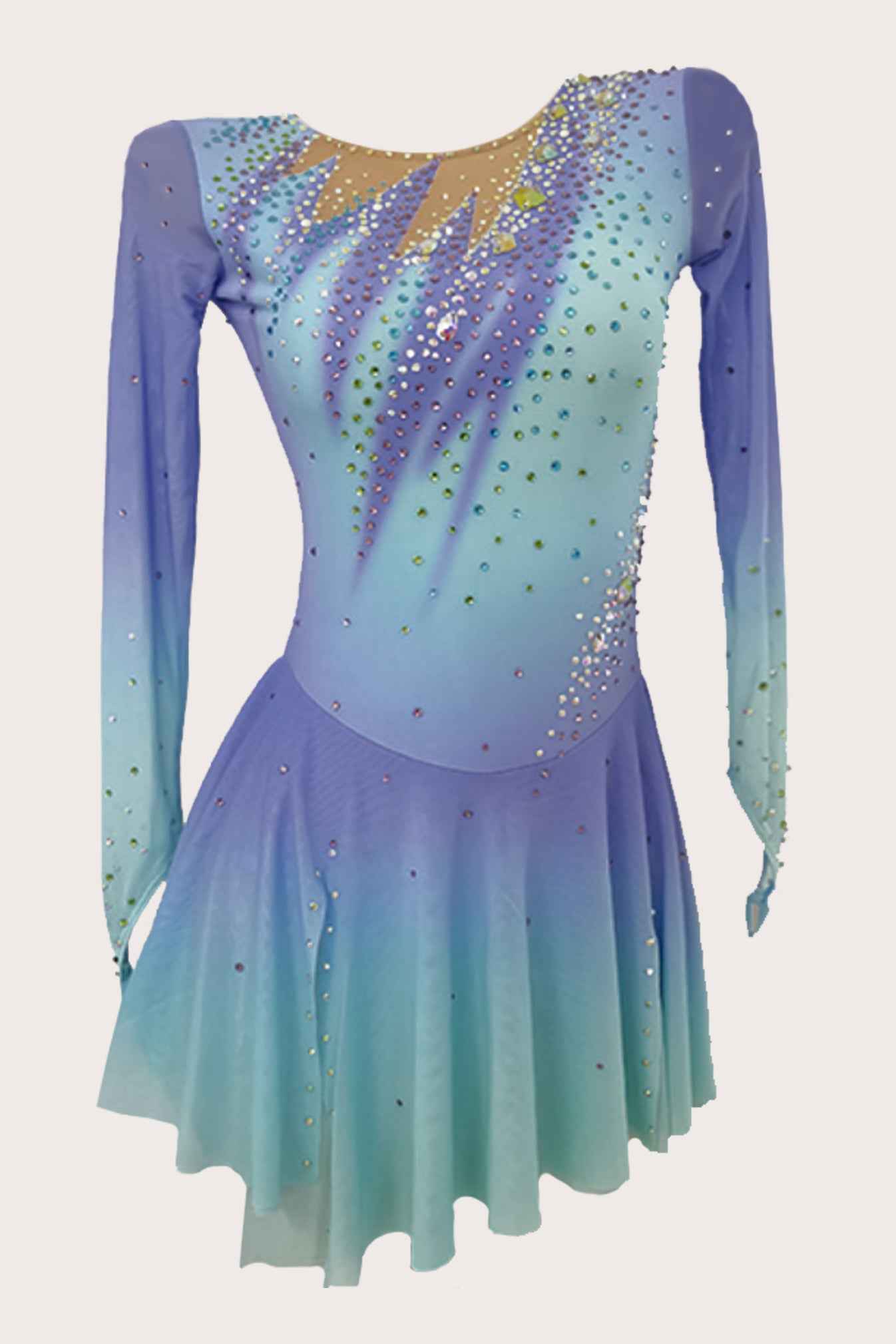 Justaucorps de patinage artistique (sur mesure)