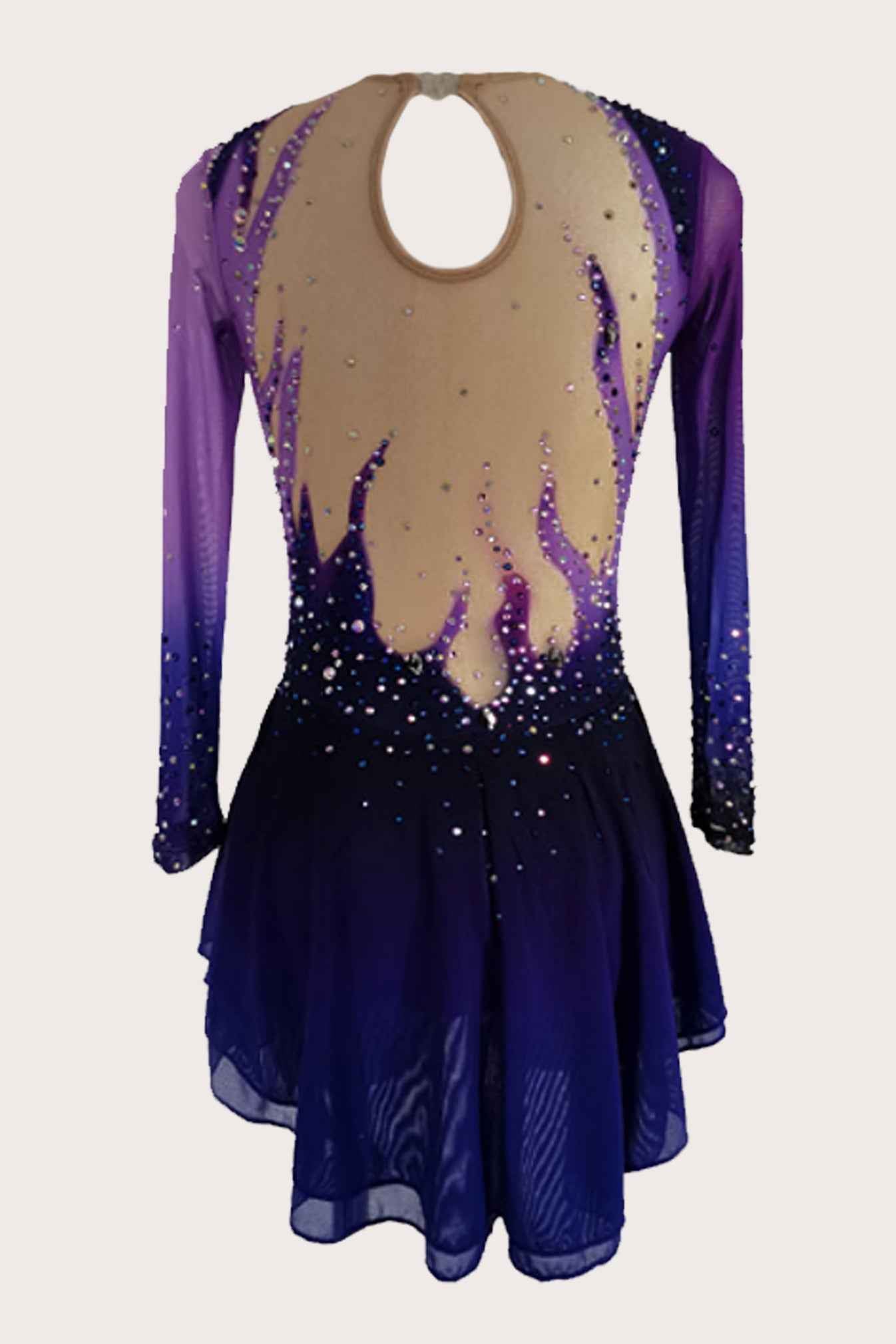 Justaucorps de patinage artistique (sur mesure)