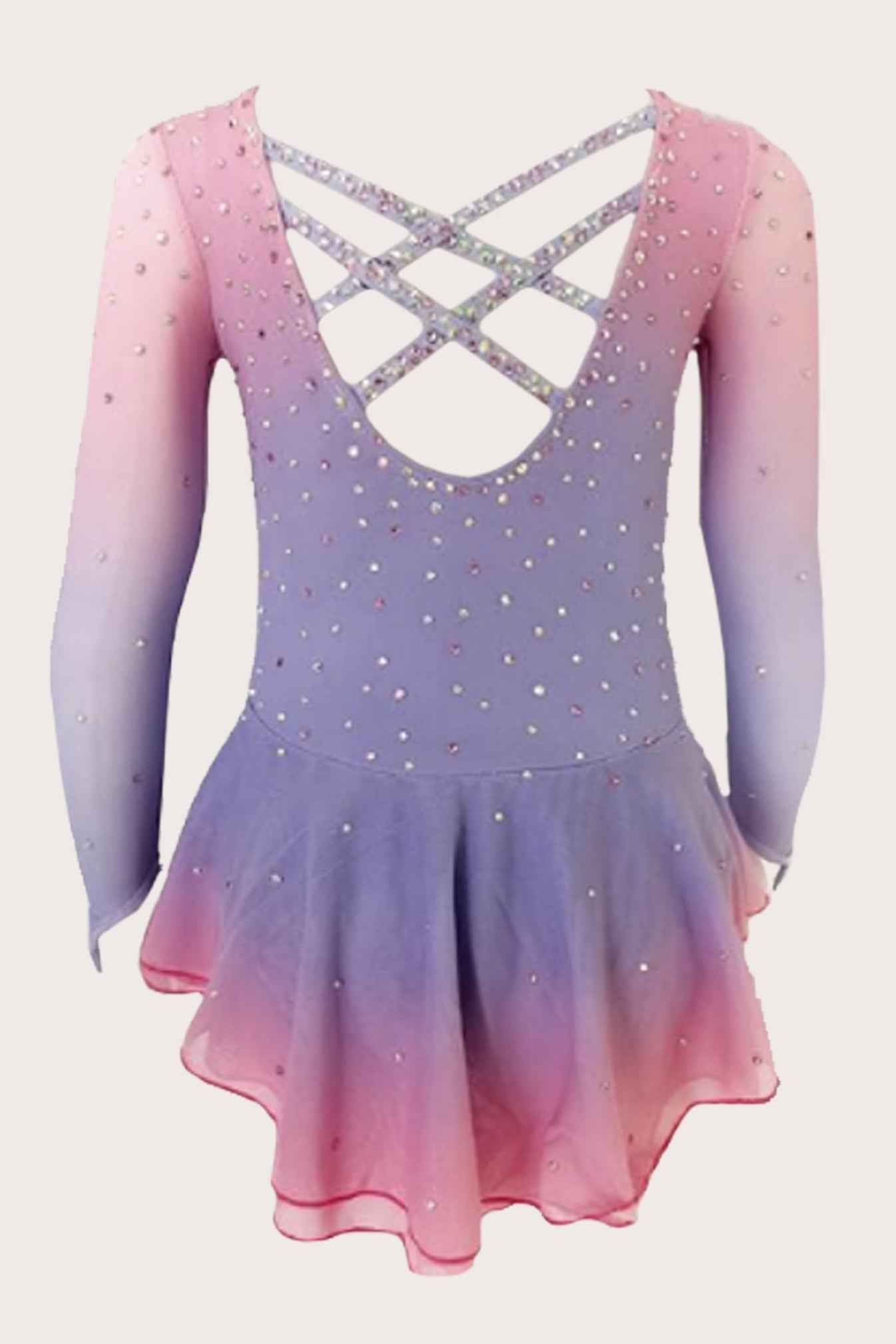 Justaucorps de patinage artistique (sur mesure)