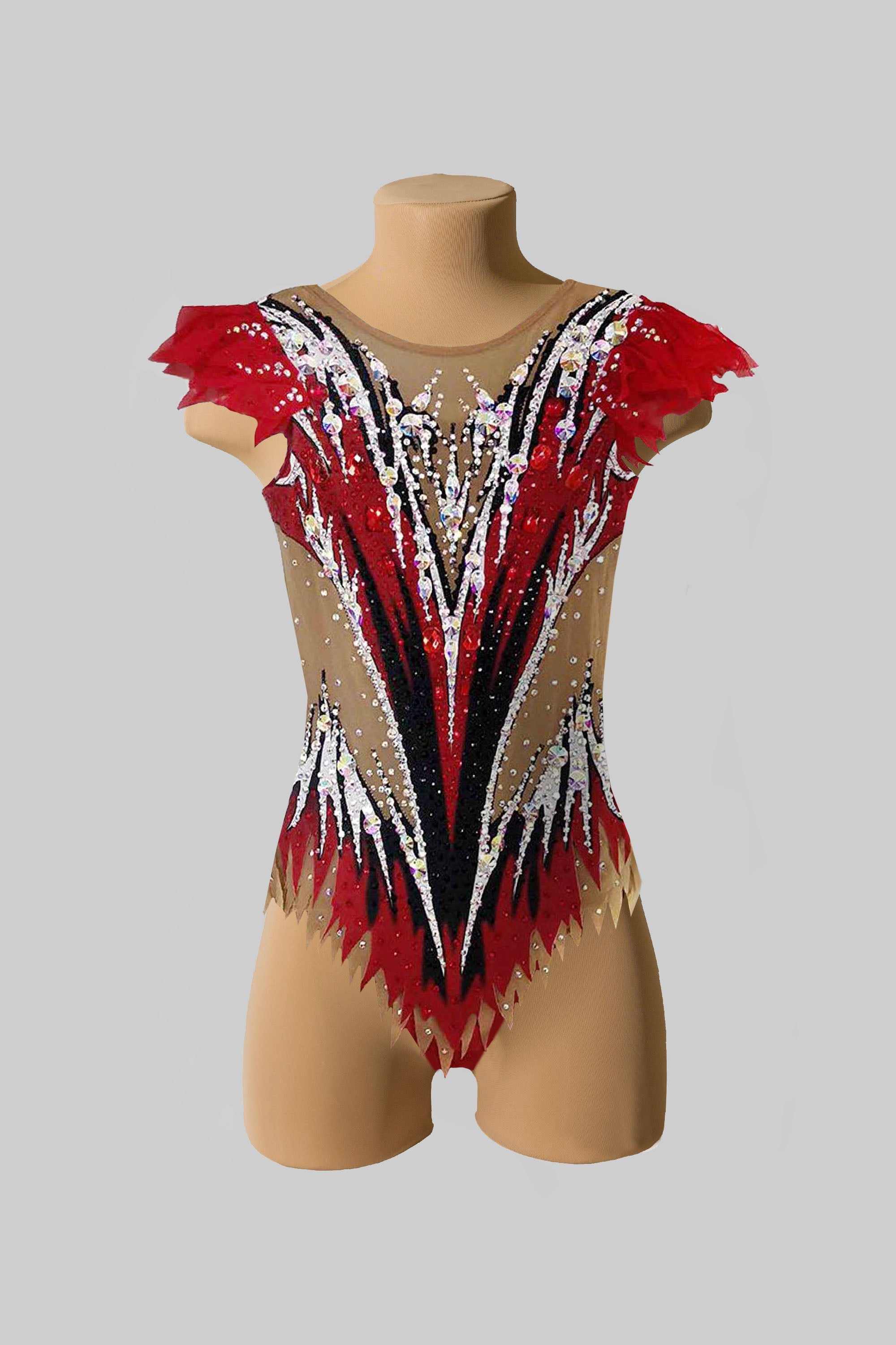 Justaucorps de gymnastique rythmique (sur mesure)