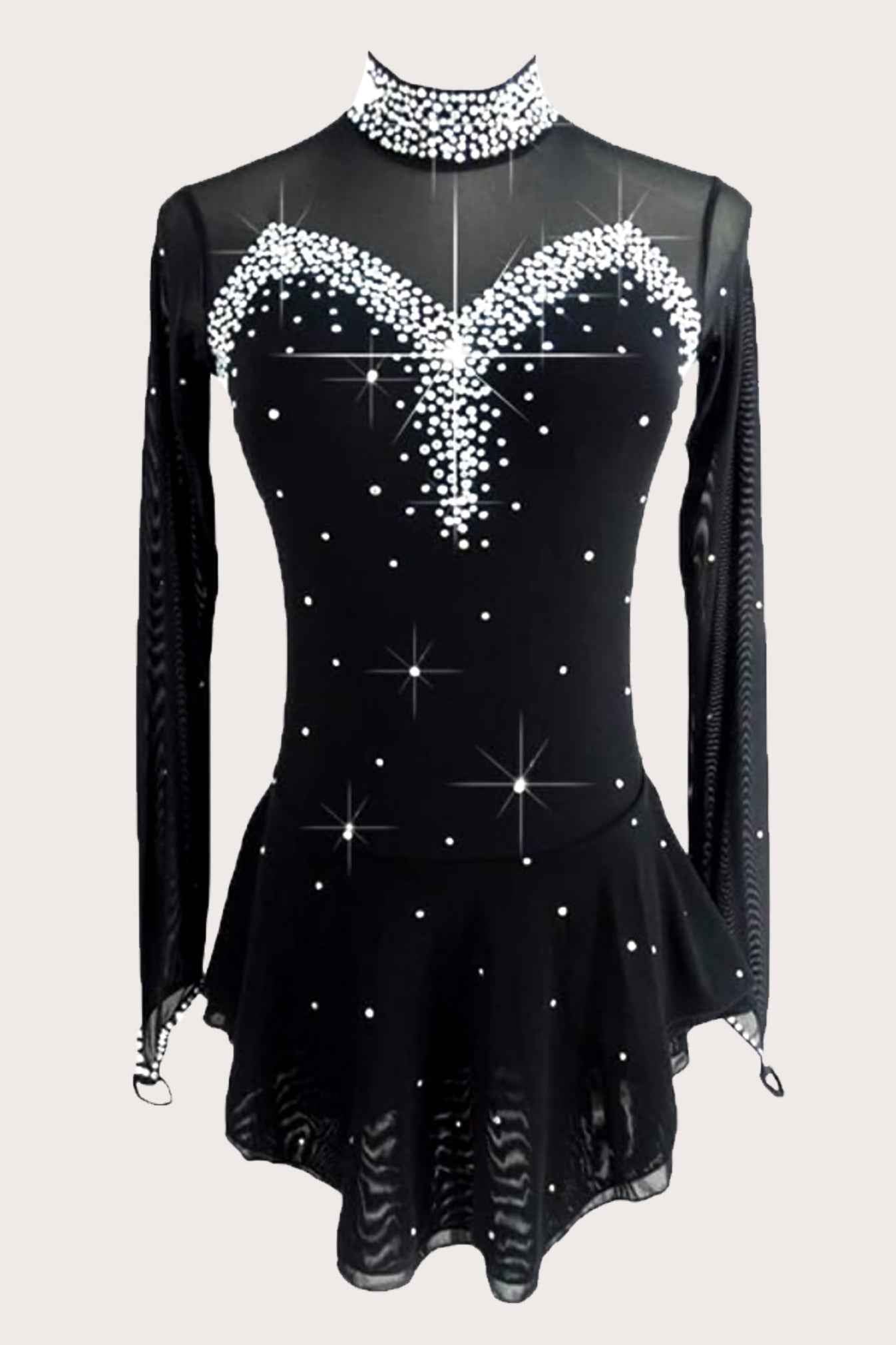 Justaucorps de patinage artistique (sur mesure)