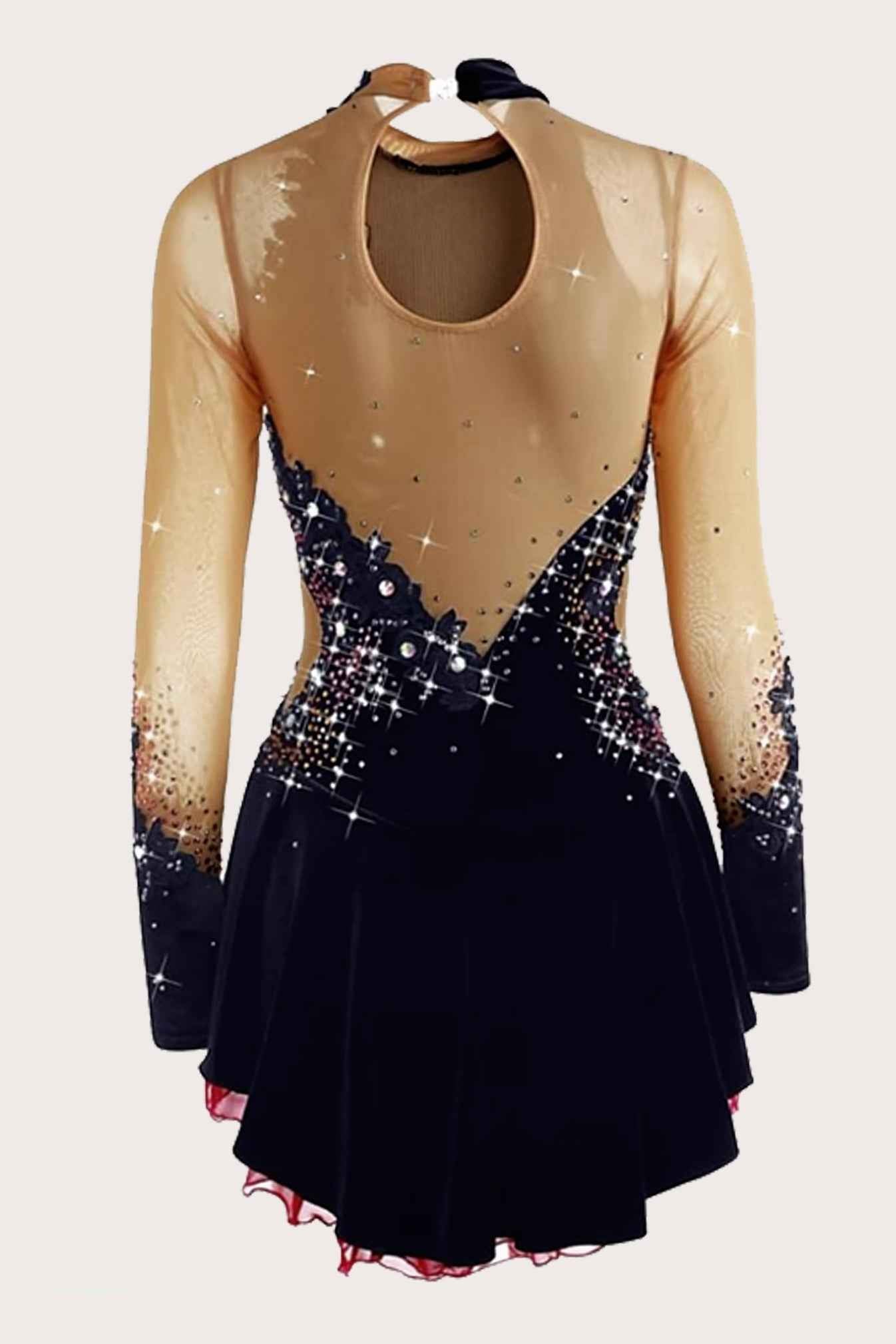 Justaucorps de patinage artistique (sur mesure)