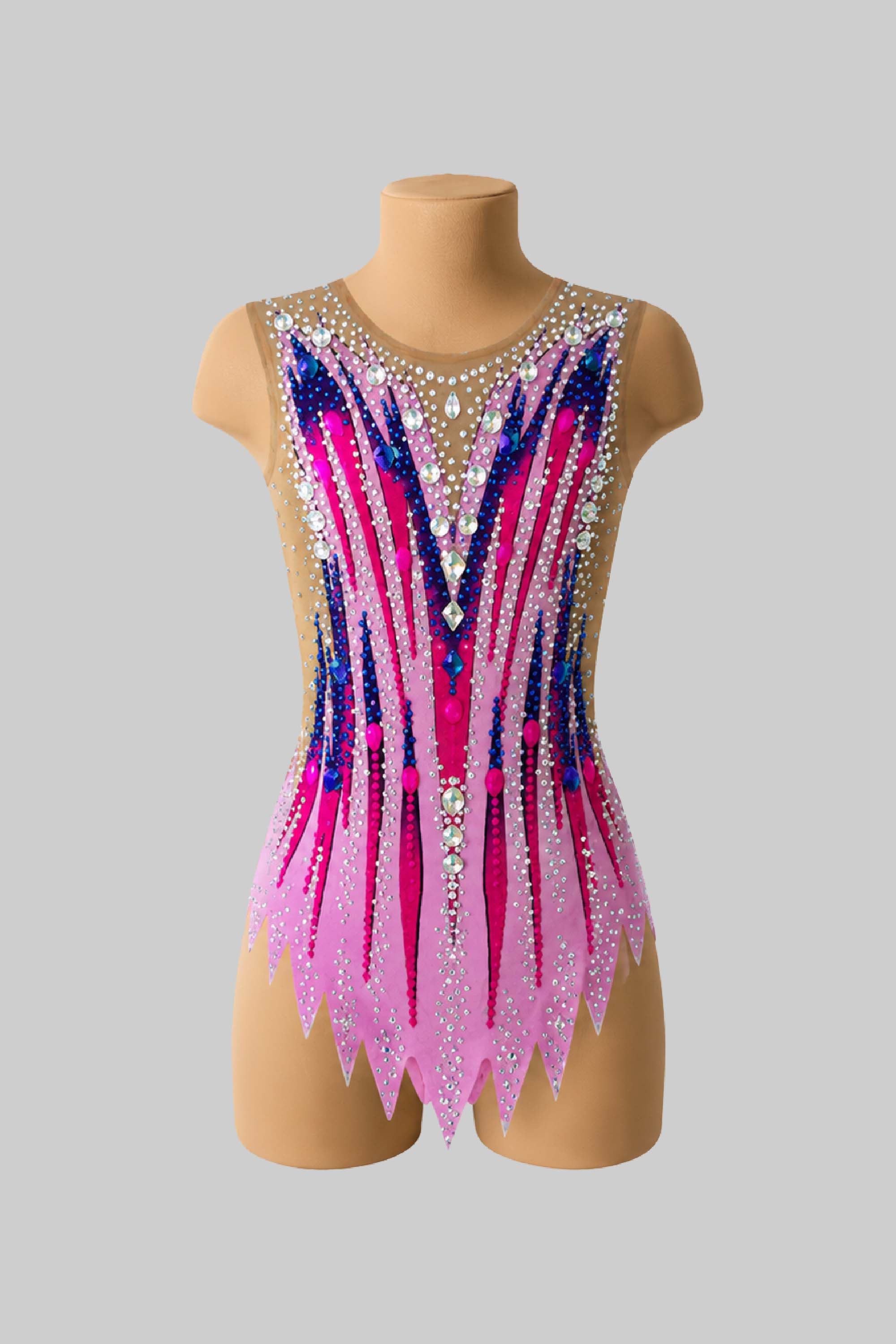 Justaucorps de gymnastique rythmique (sur mesure)
