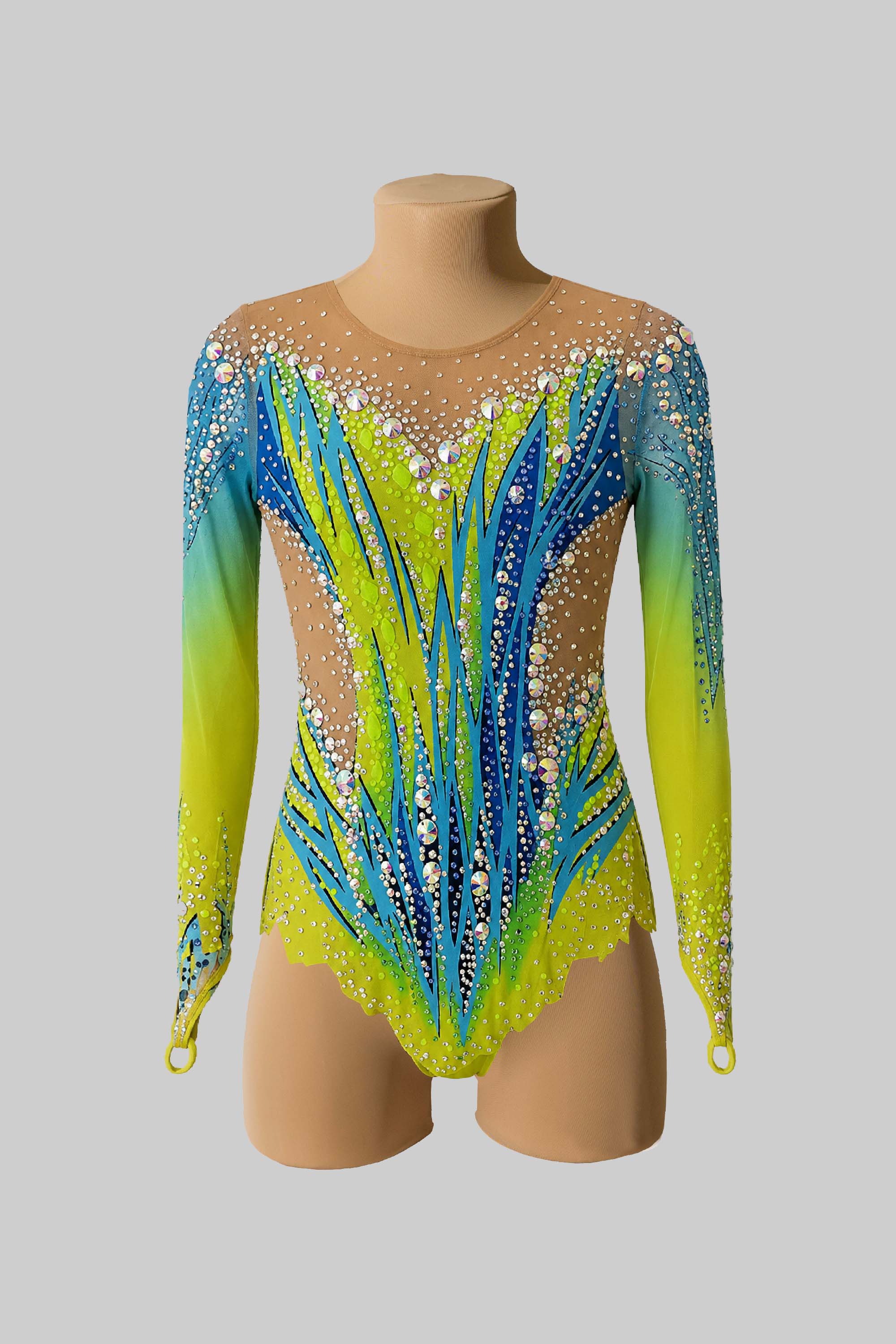 Justaucorps de gymnastique rythmique (sur mesure)