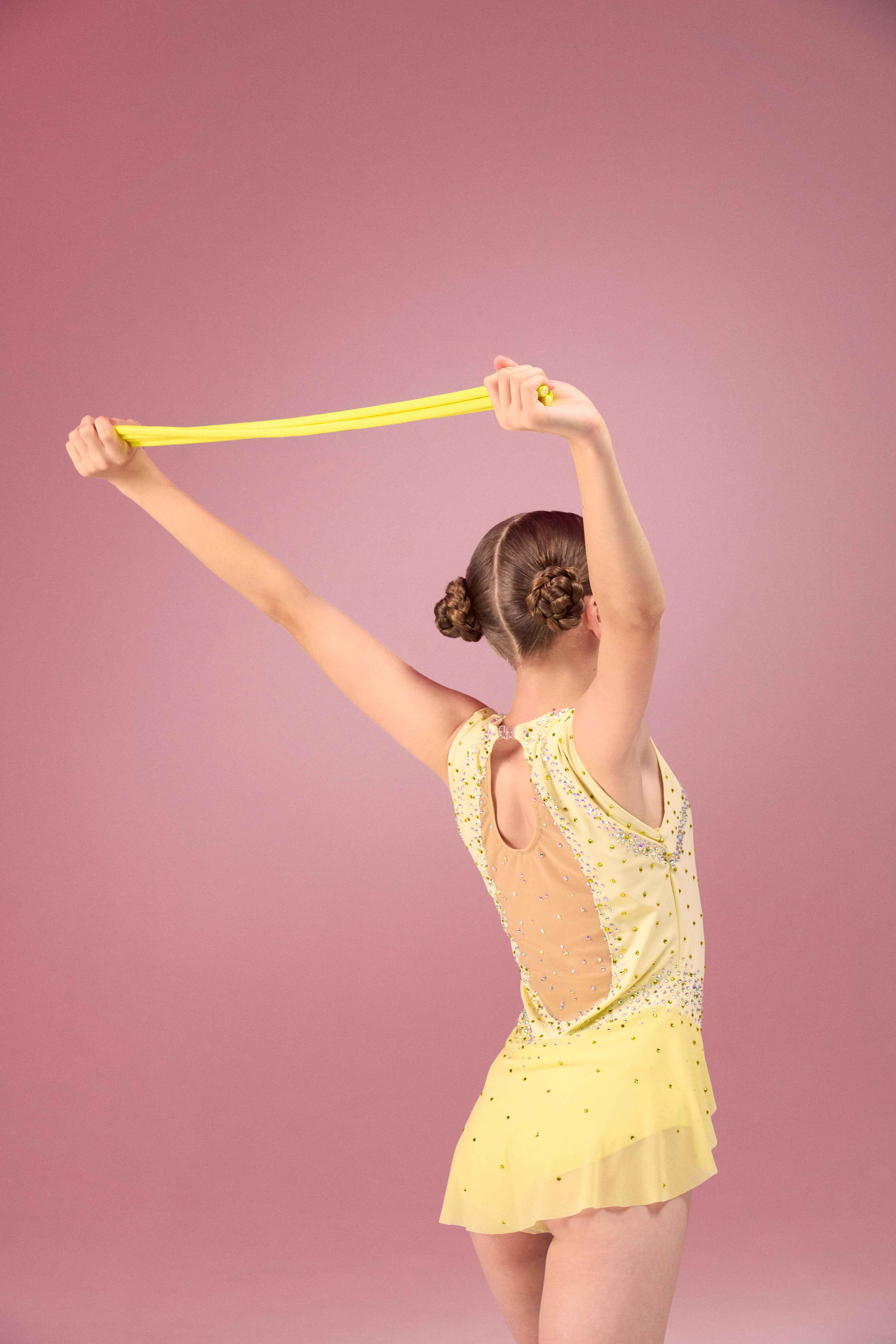 Justaucorps de gymnastique rythmique (en stock)