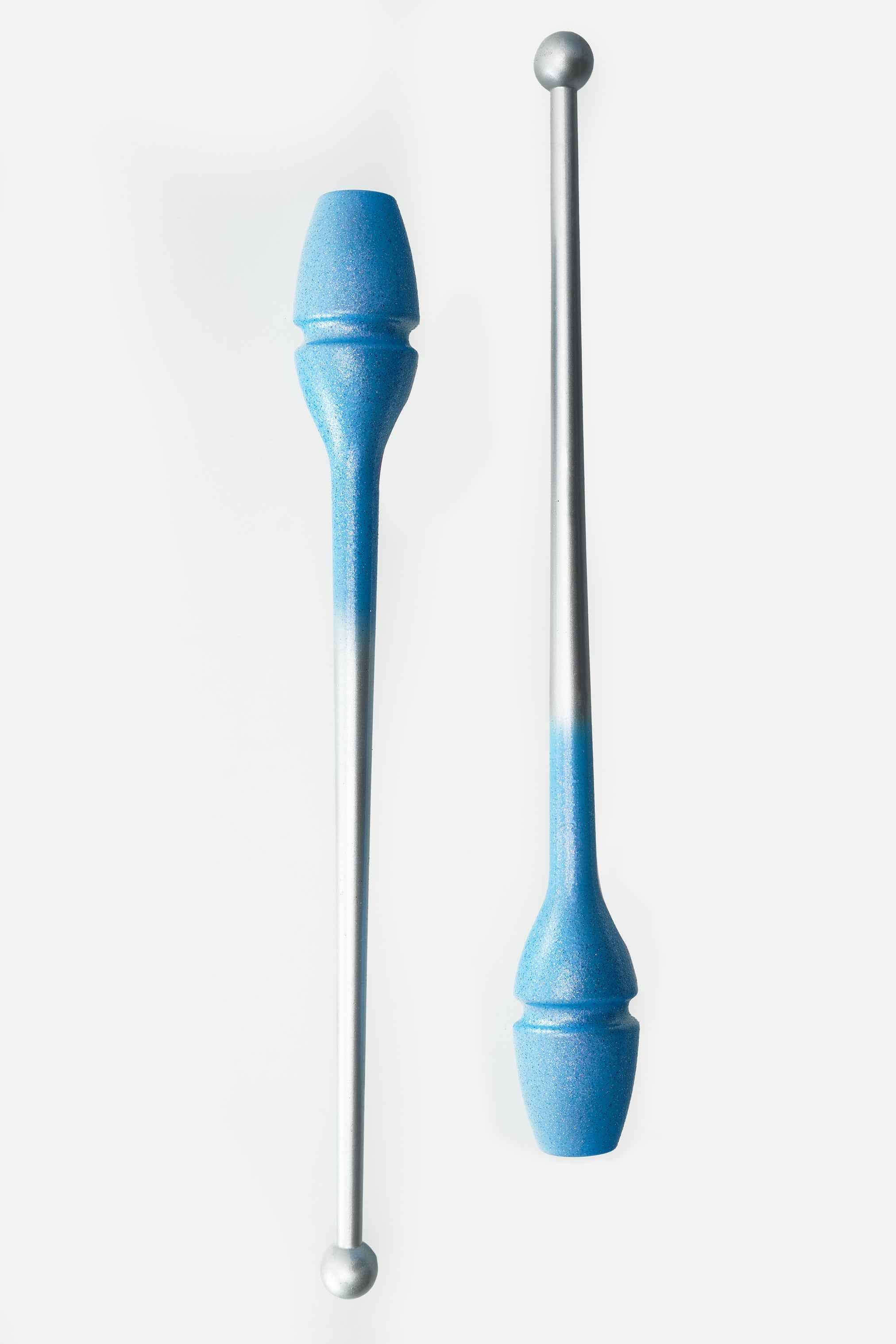 Massues de gymnastique rythmique dégradées (4 coloris)