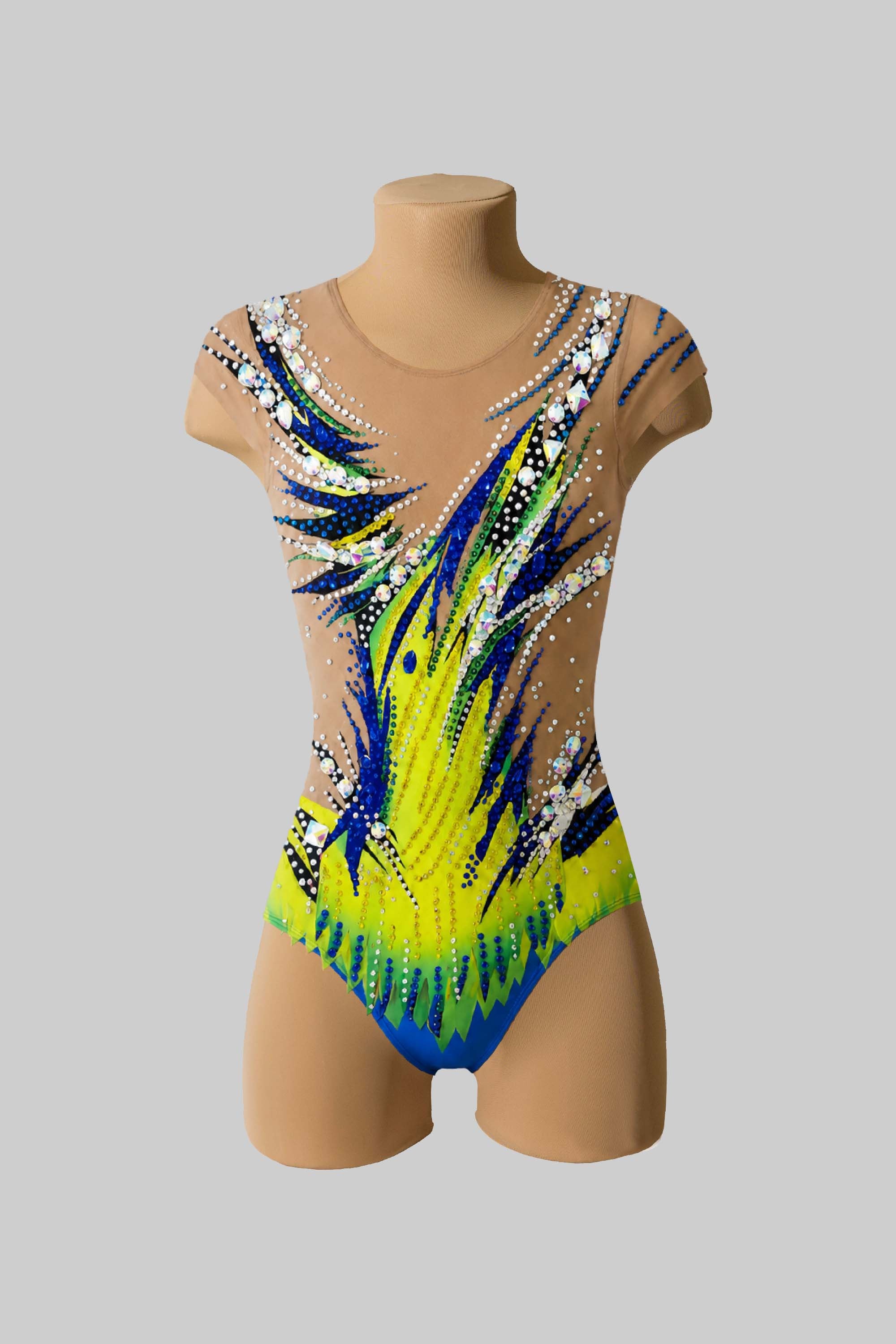Justaucorps de gymnastique rythmique (sur mesure)