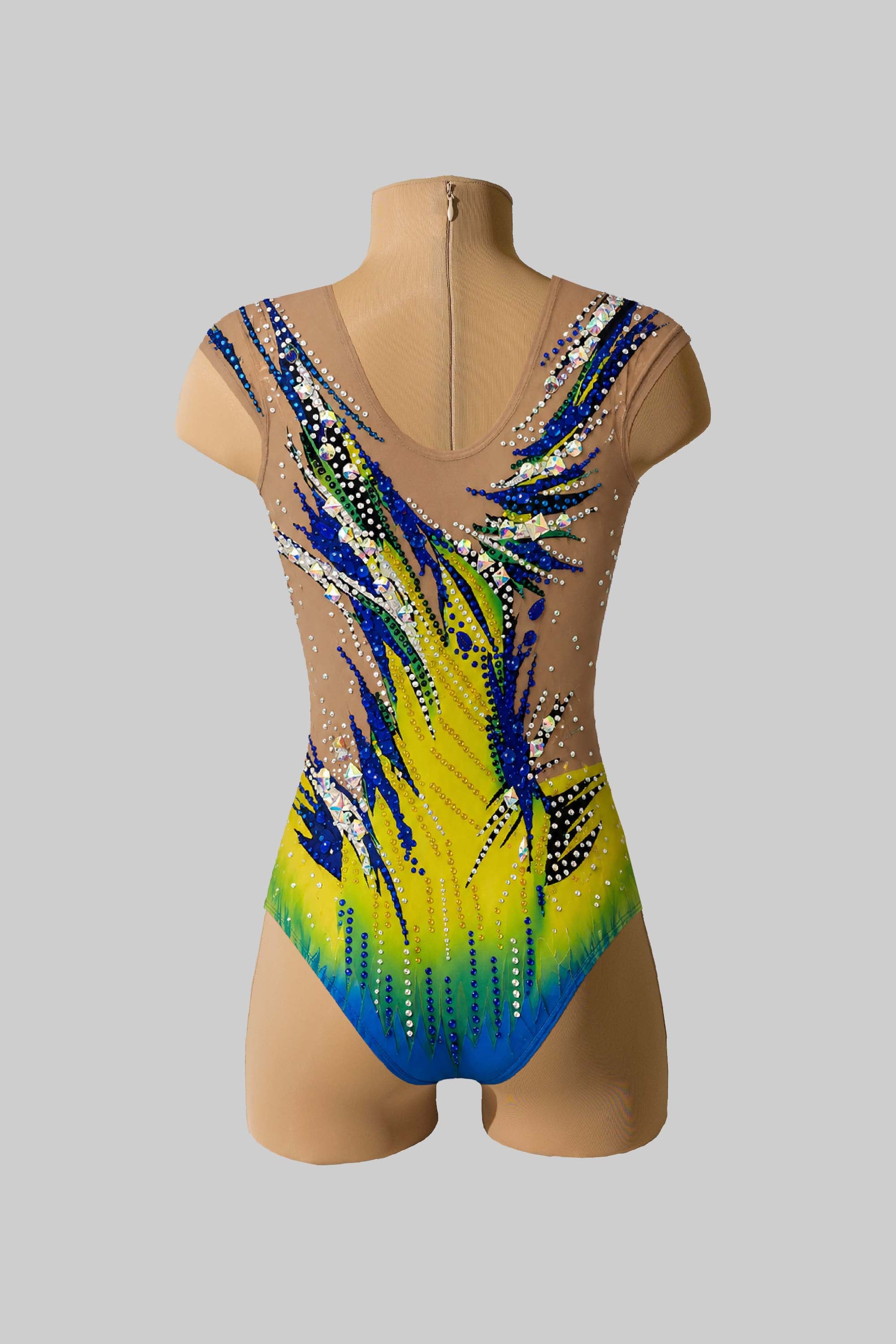Justaucorps de gymnastique rythmique (sur mesure)