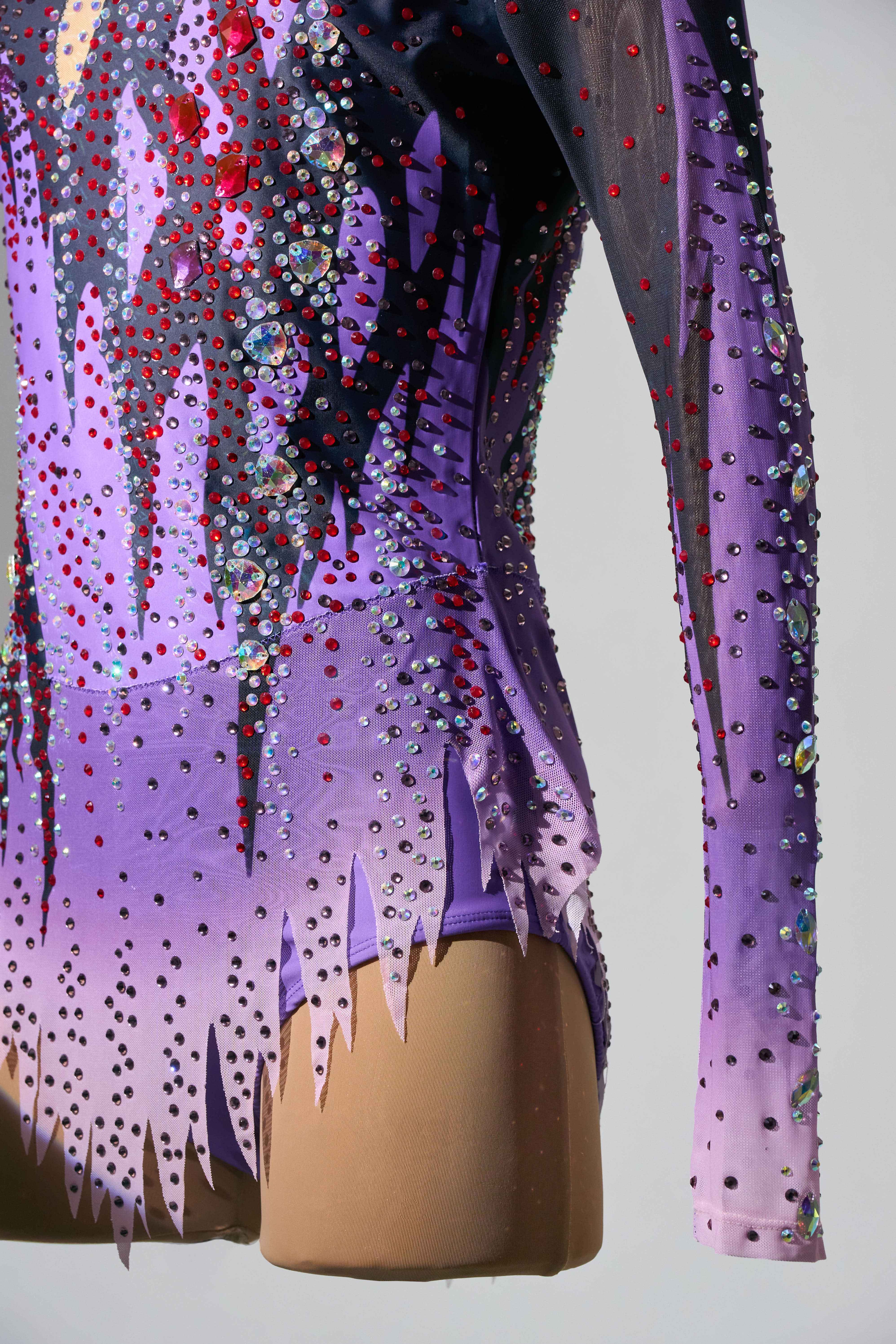 Justaucorps de compétition pour gymnastique rythmique, twirling et majorette sur mesure - Raysport