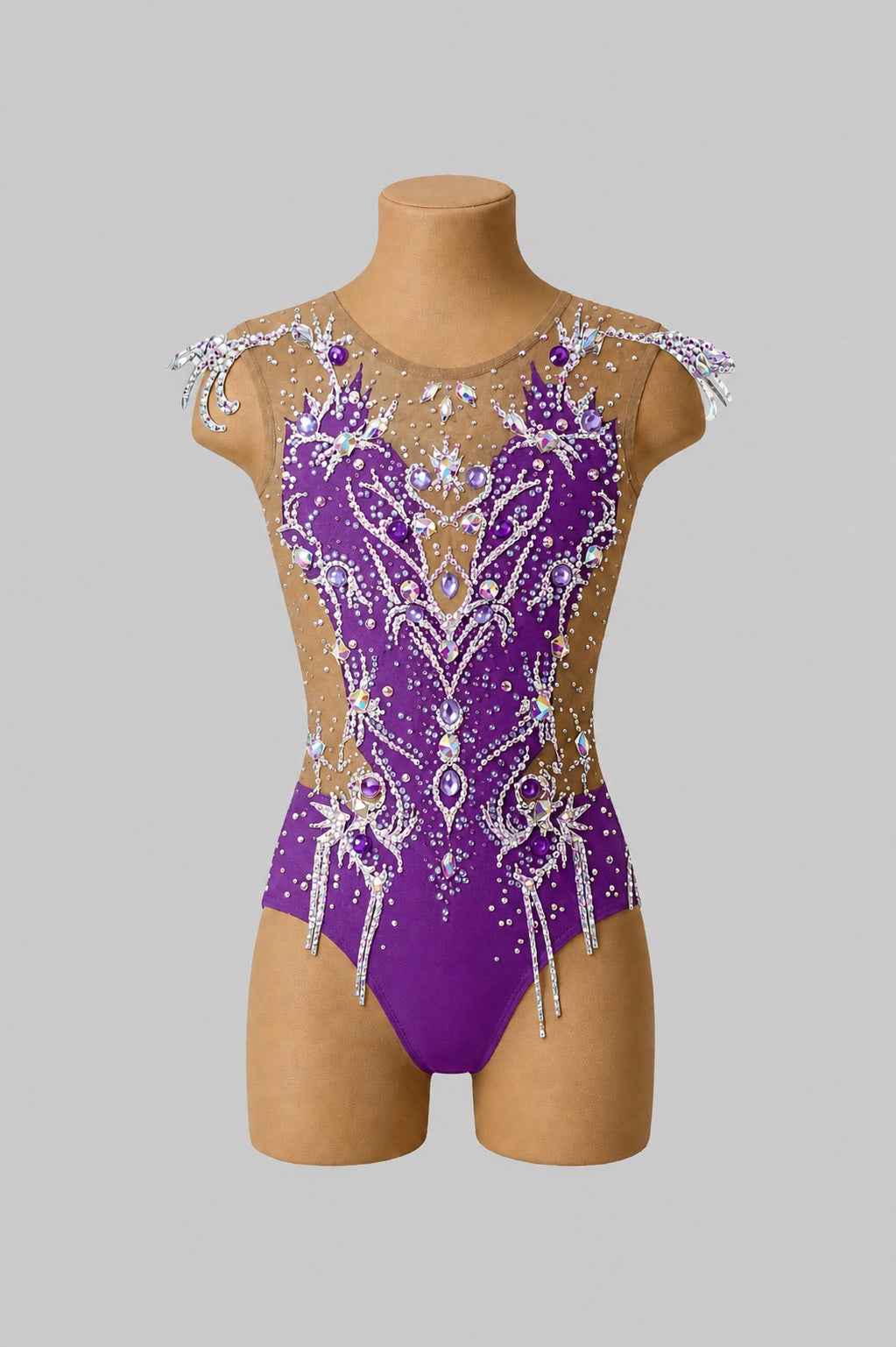 Justaucorps de gymnastique rythmique Élise