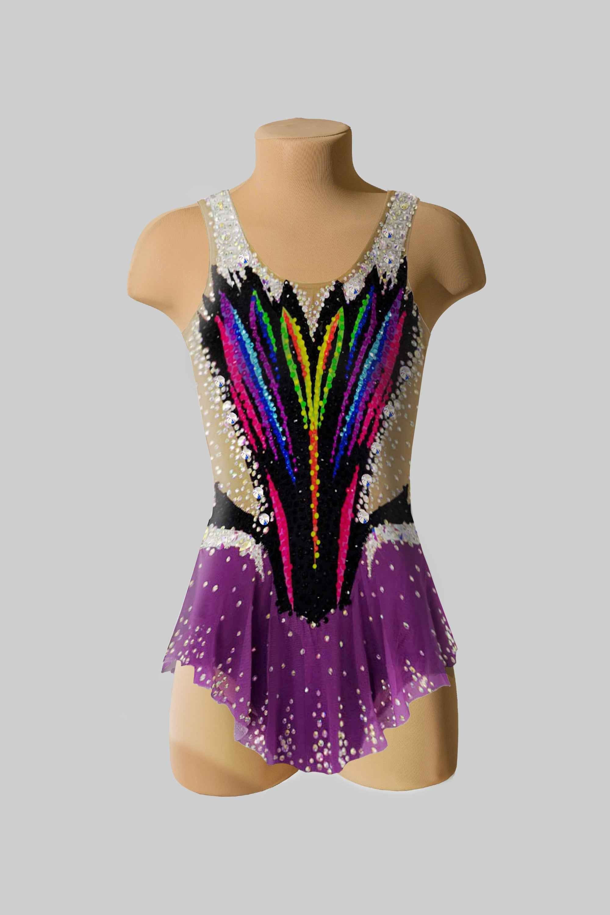 Justaucorps de gymnastique acrobatique (sur mesure)