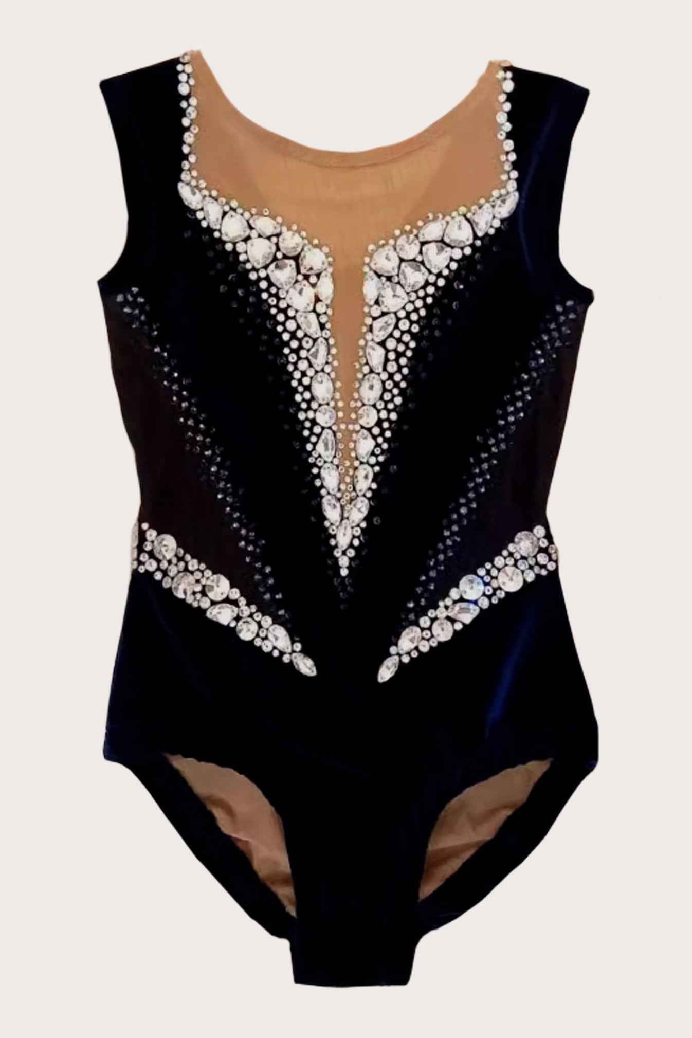 Justaucorps de gymnastique rythmique (sur mesure)