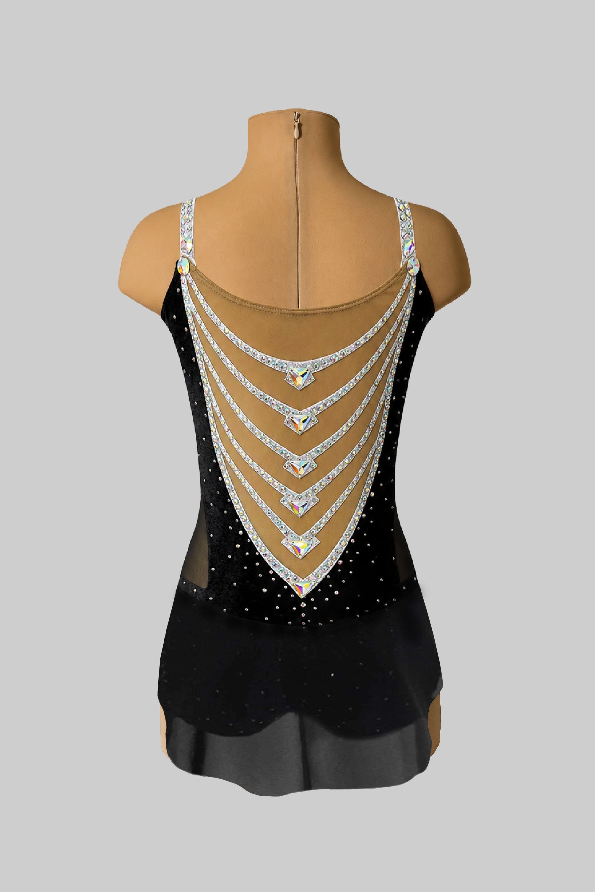 Justaucorps de gymnastique rythmique (sur mesure)
