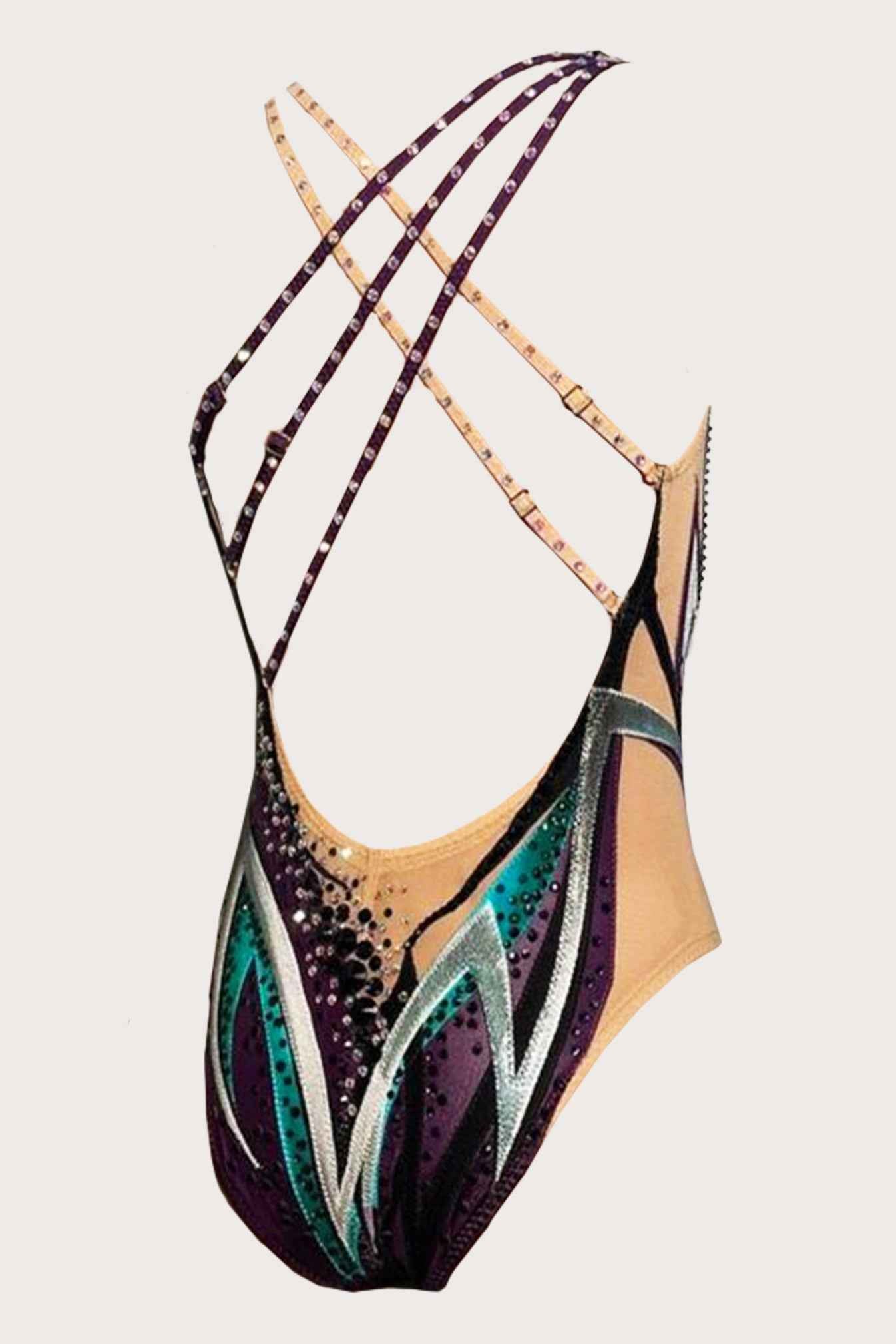 Maillot de natation artistique (sur mesure)