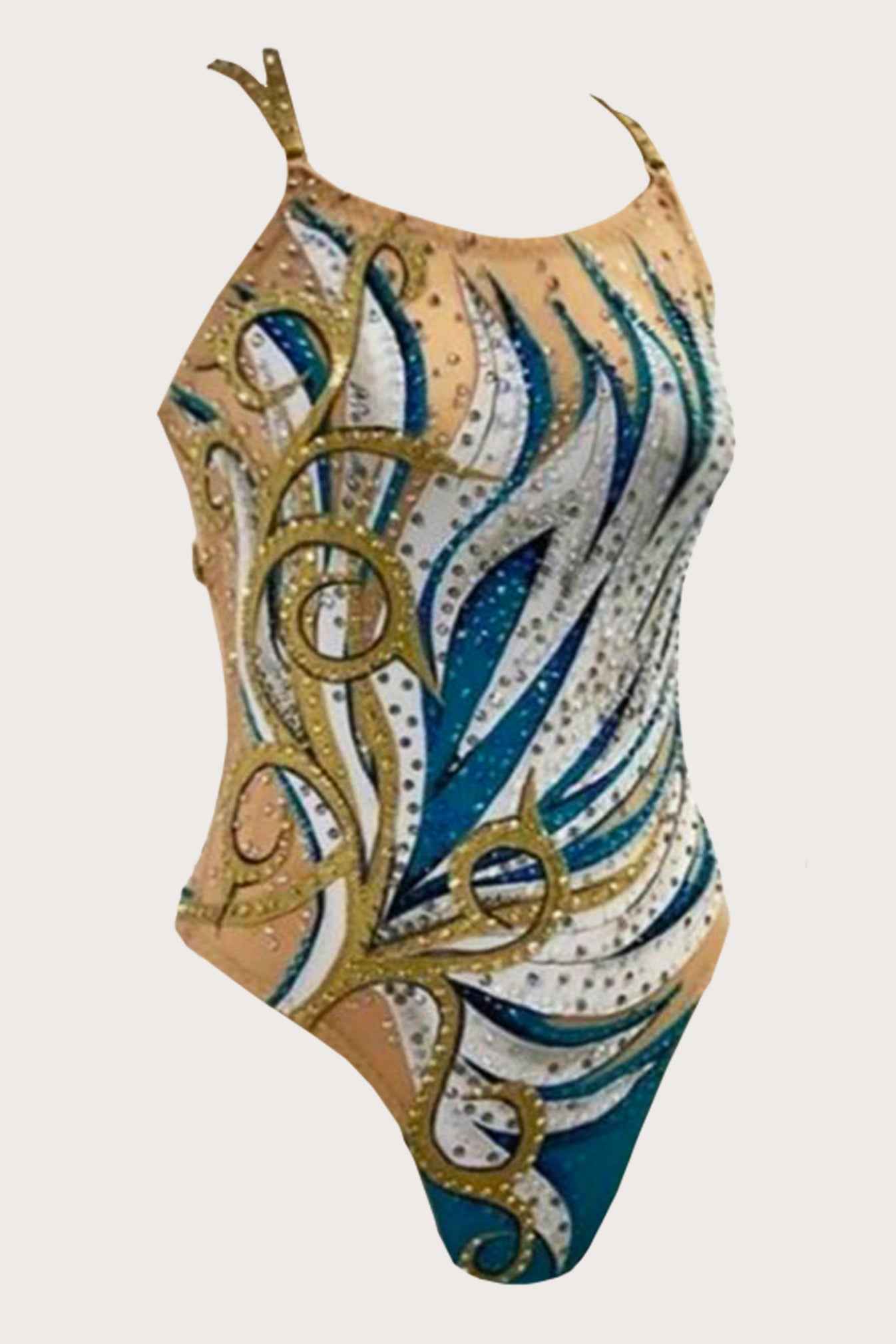 Maillot de natation artistique (sur mesure)