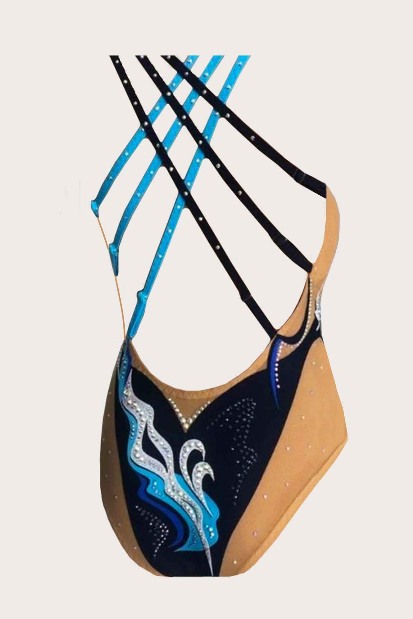 Maillot de natation artistique (sur mesure)