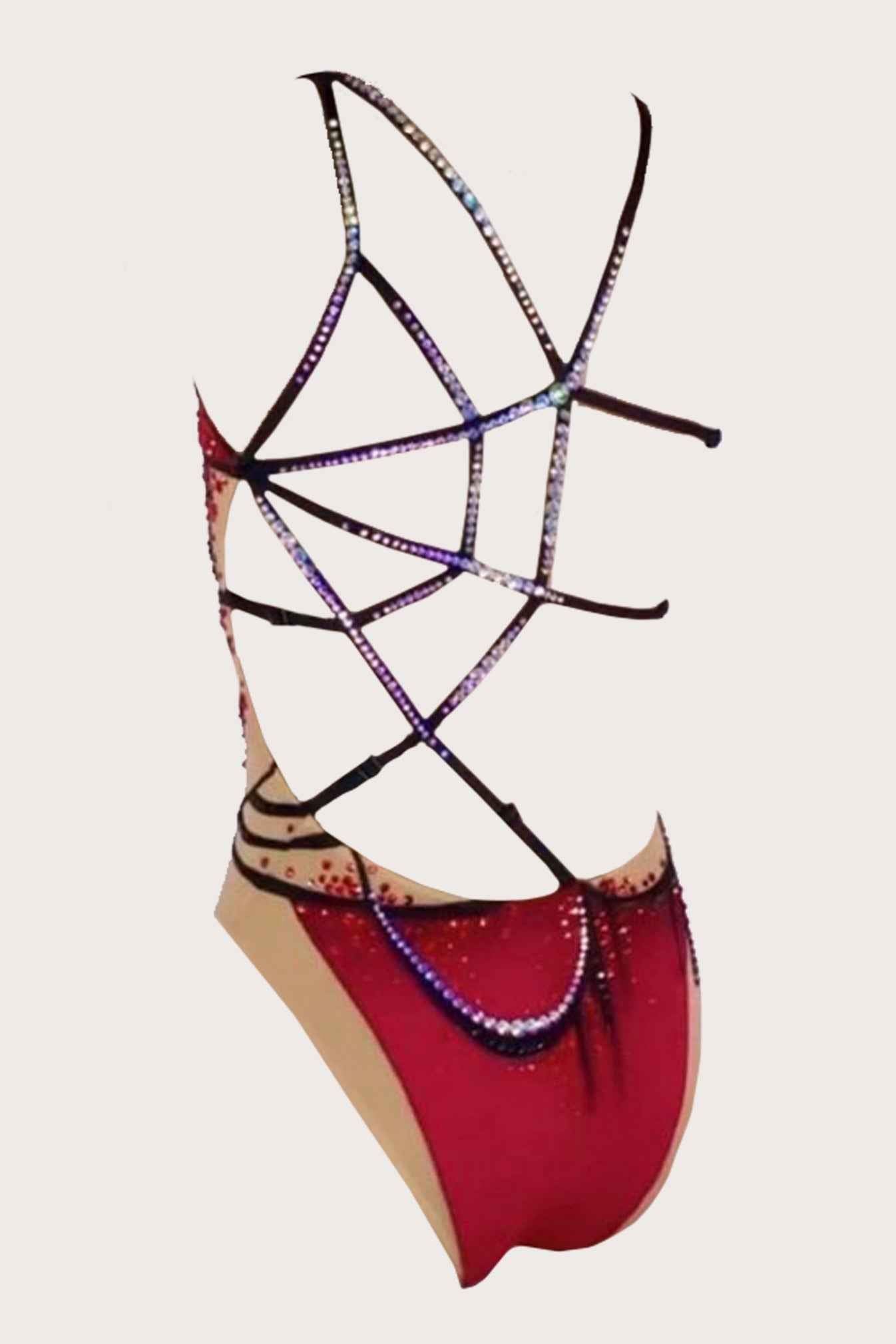 Maillot de natation artistique (sur mesure)