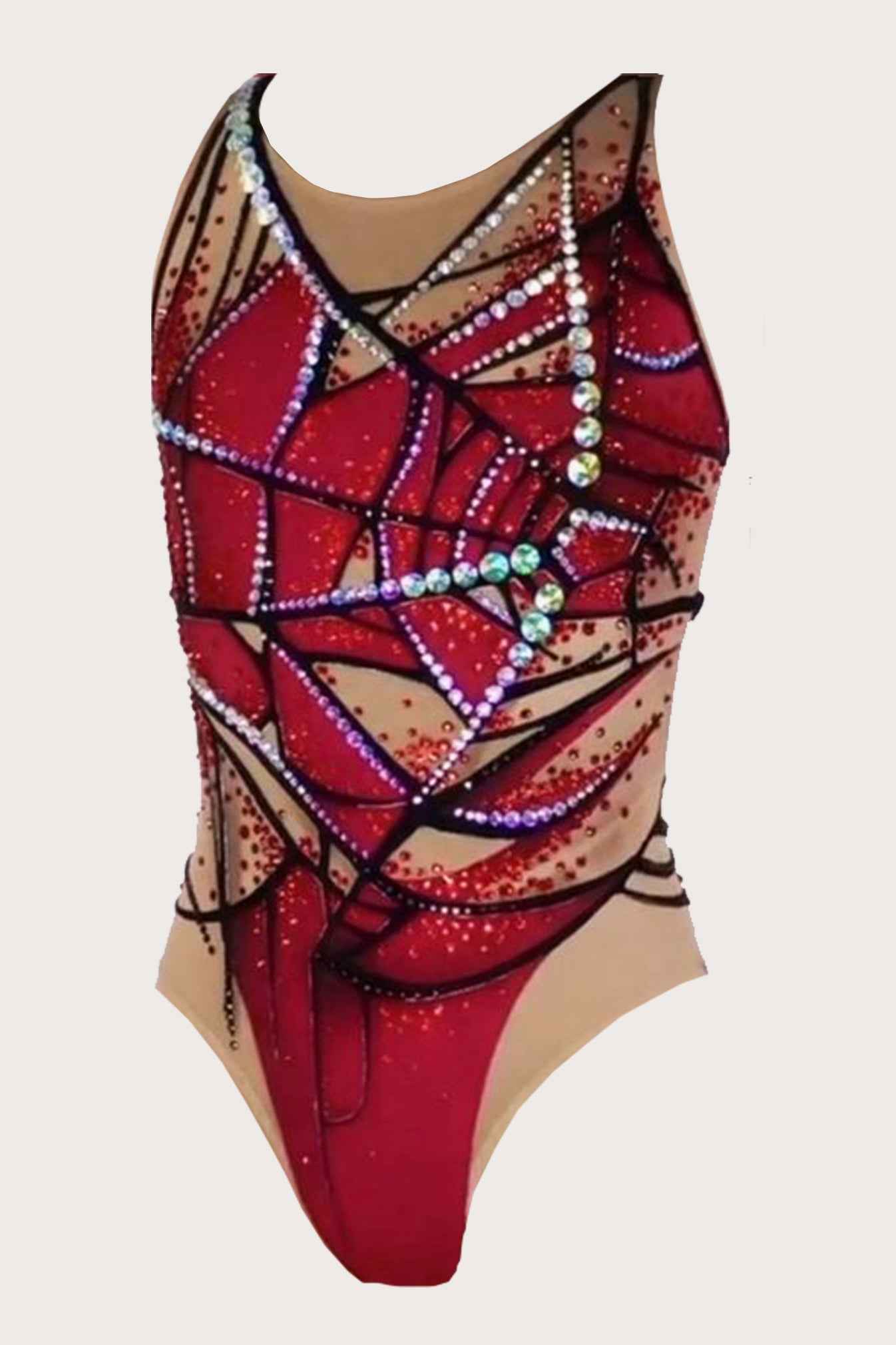 Maillot de natation artistique (sur mesure)