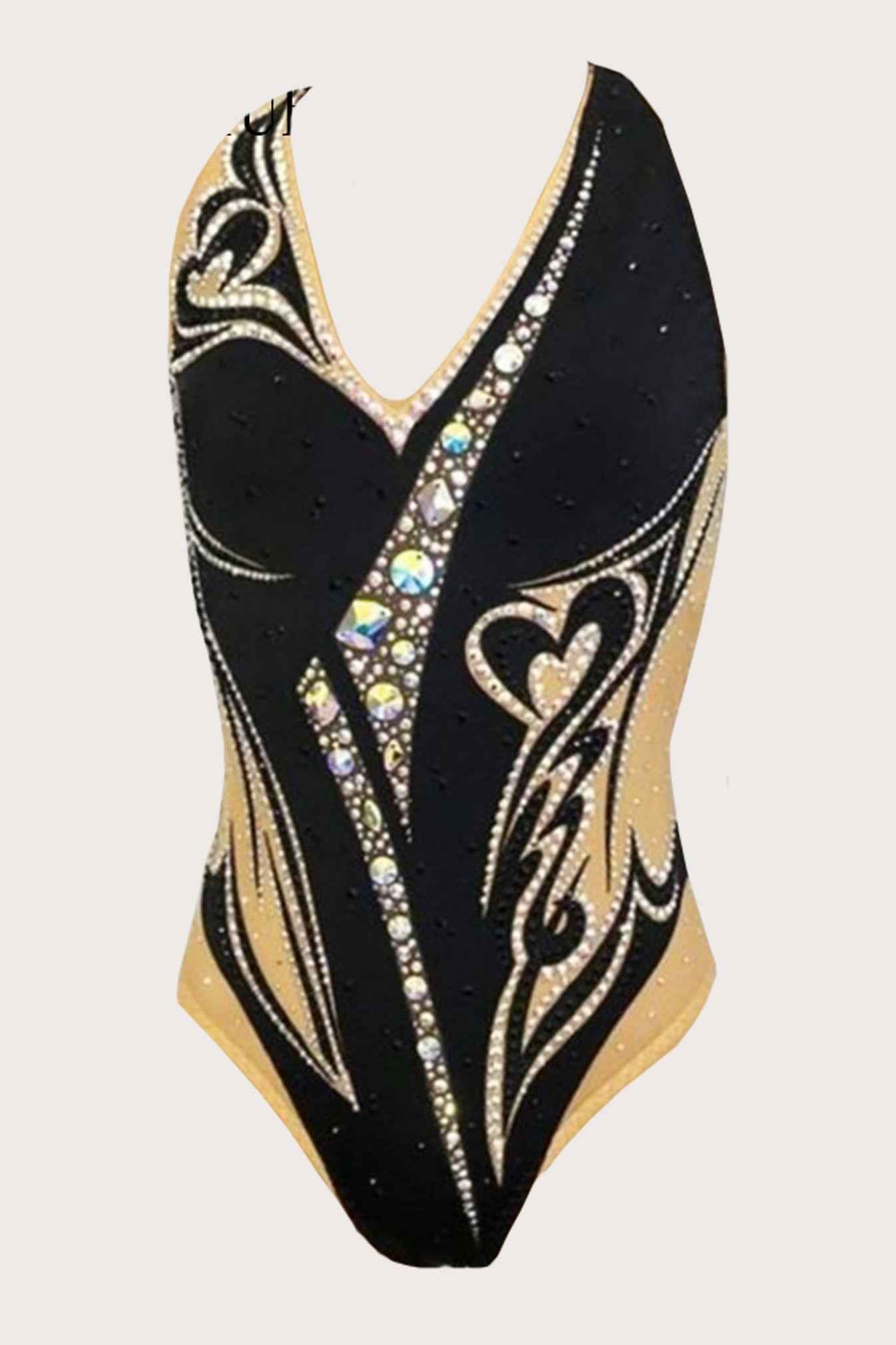 Maillot de natation artistique (sur mesure)