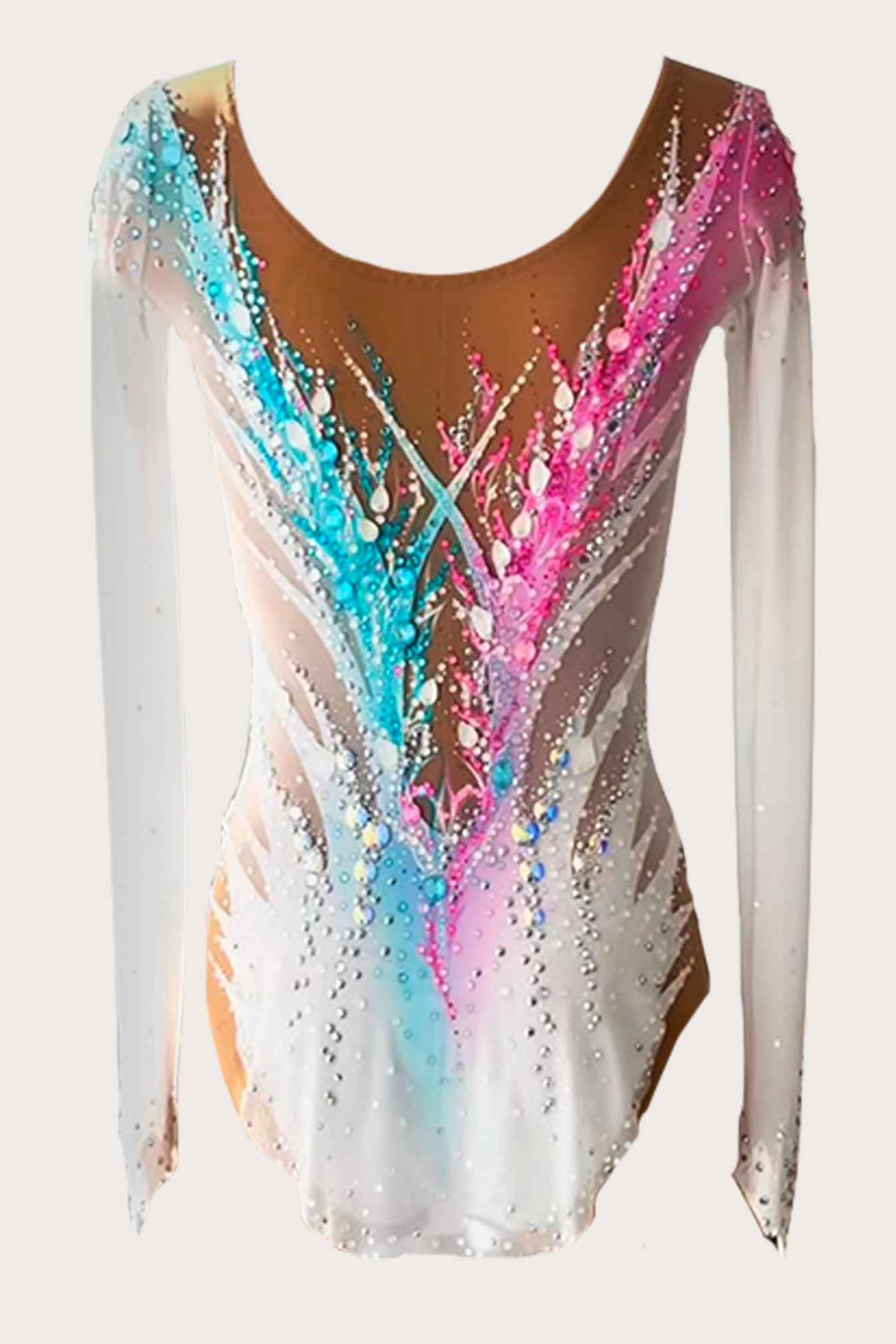 Justaucorps de gymnastique rythmique (en stock)