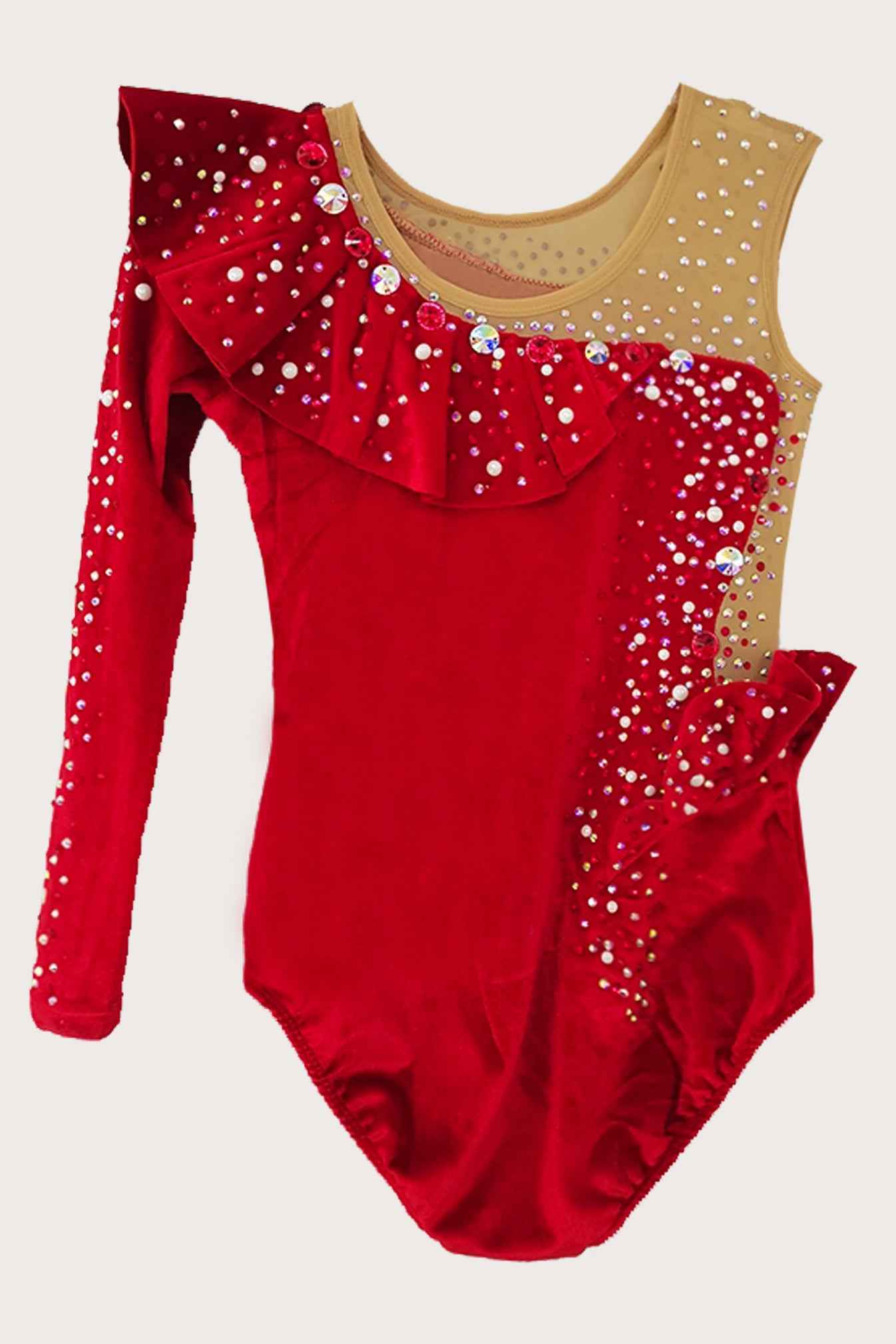 Justaucorps de gymnastique rythmique (en stock)