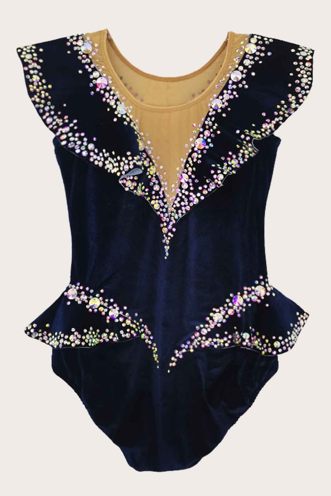 Justaucorps de gymnastique rythmique (en stock)