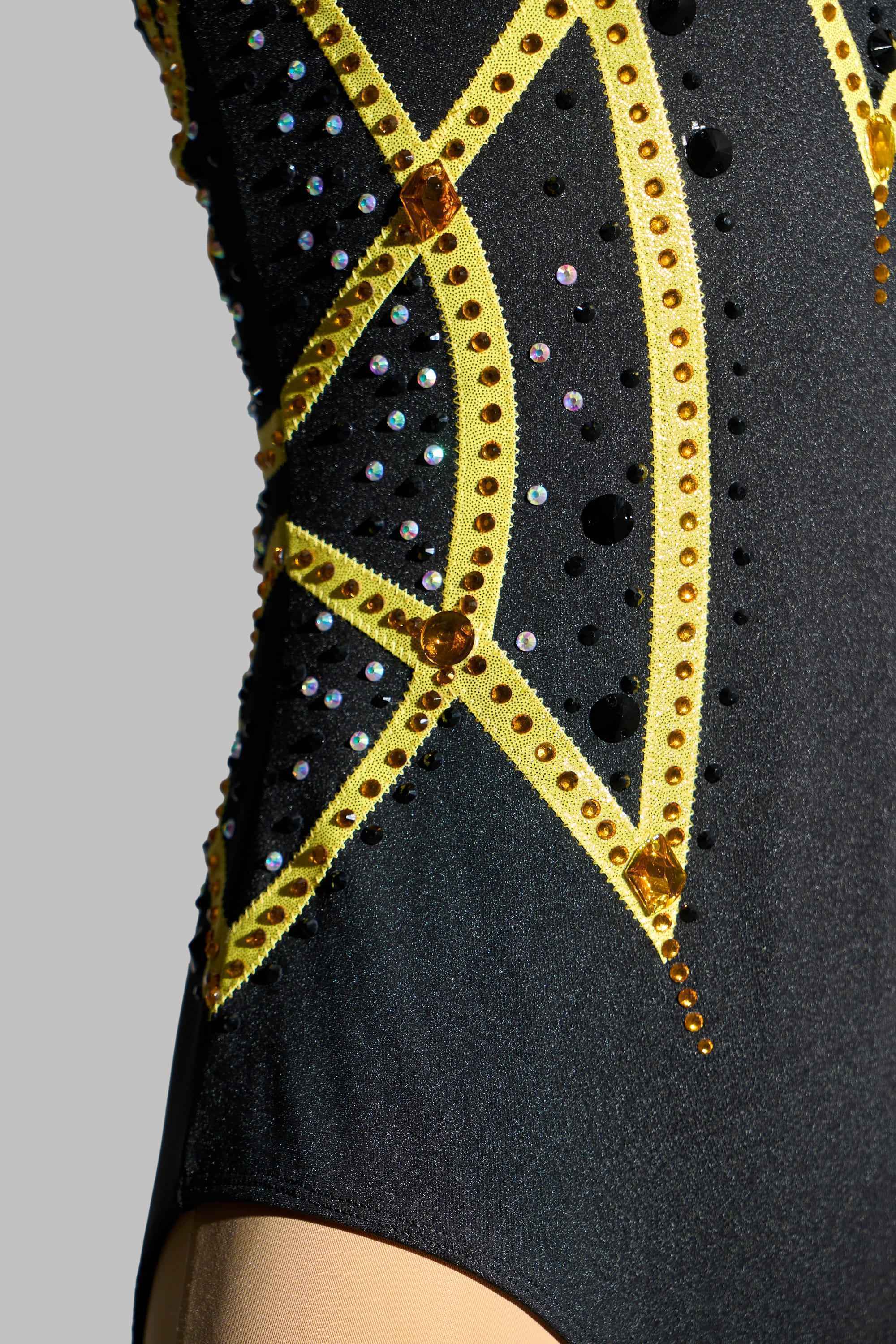 Justaucorps de gymnastique rythmique (en stock)