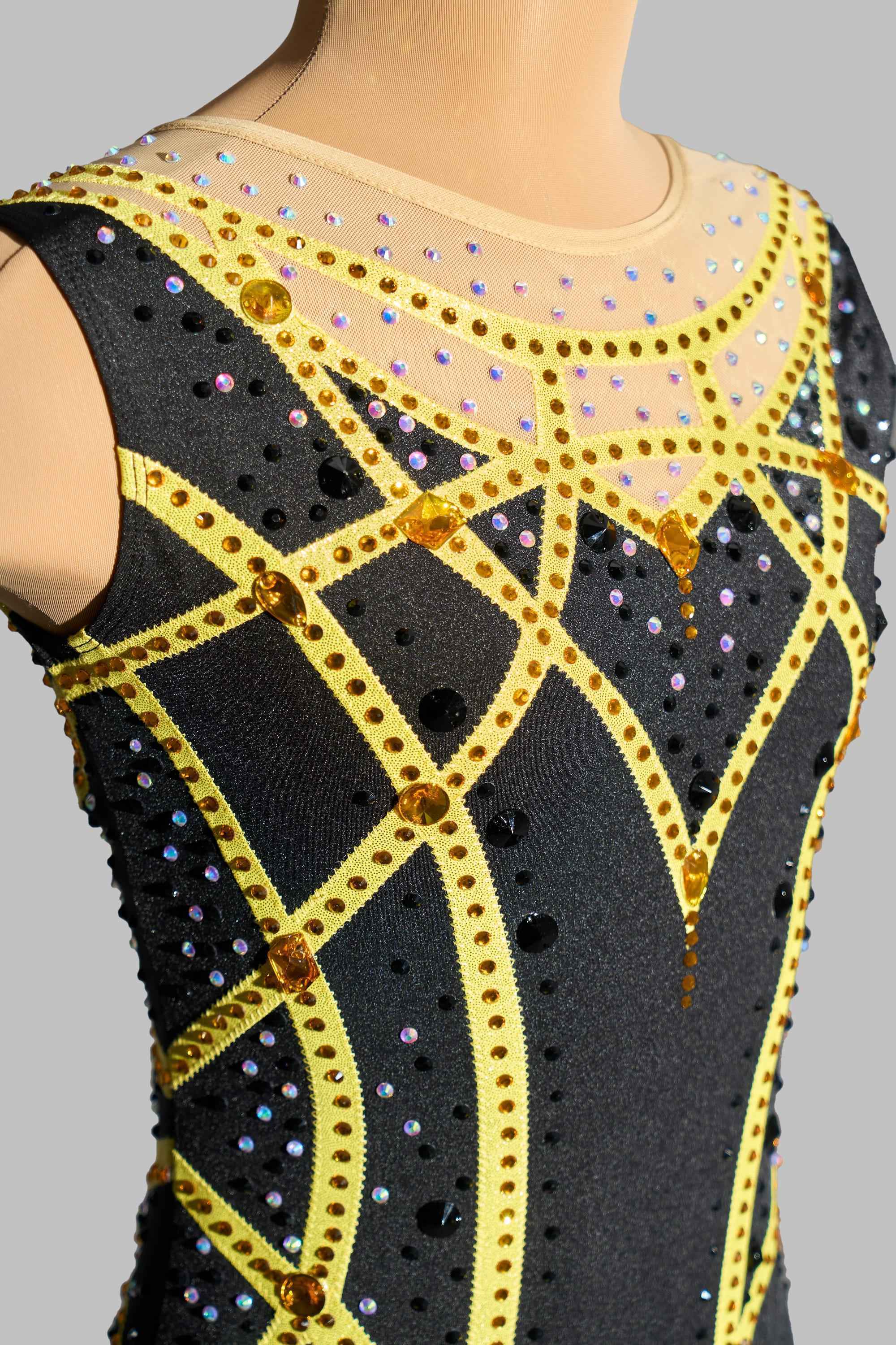 Justaucorps de gymnastique rythmique (sur mesure)