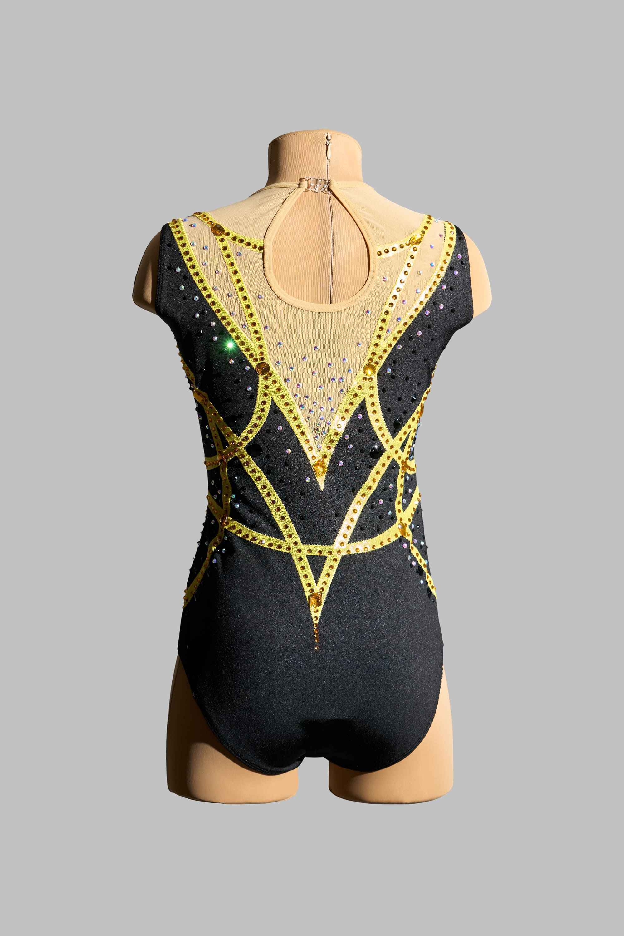Justaucorps de gymnastique rythmique (en stock)