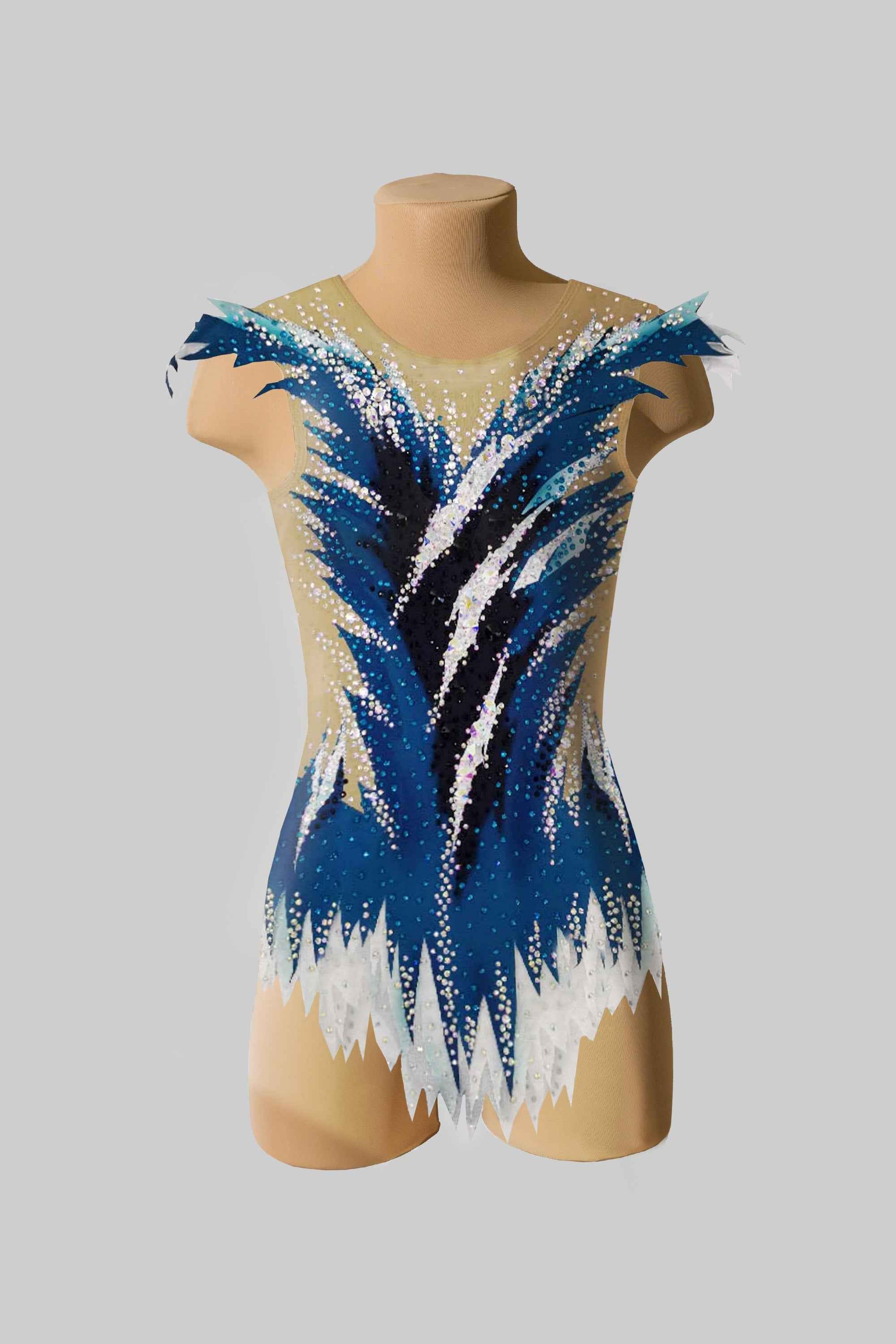 Justaucorps de gymnastique acrobatique (sur mesure)