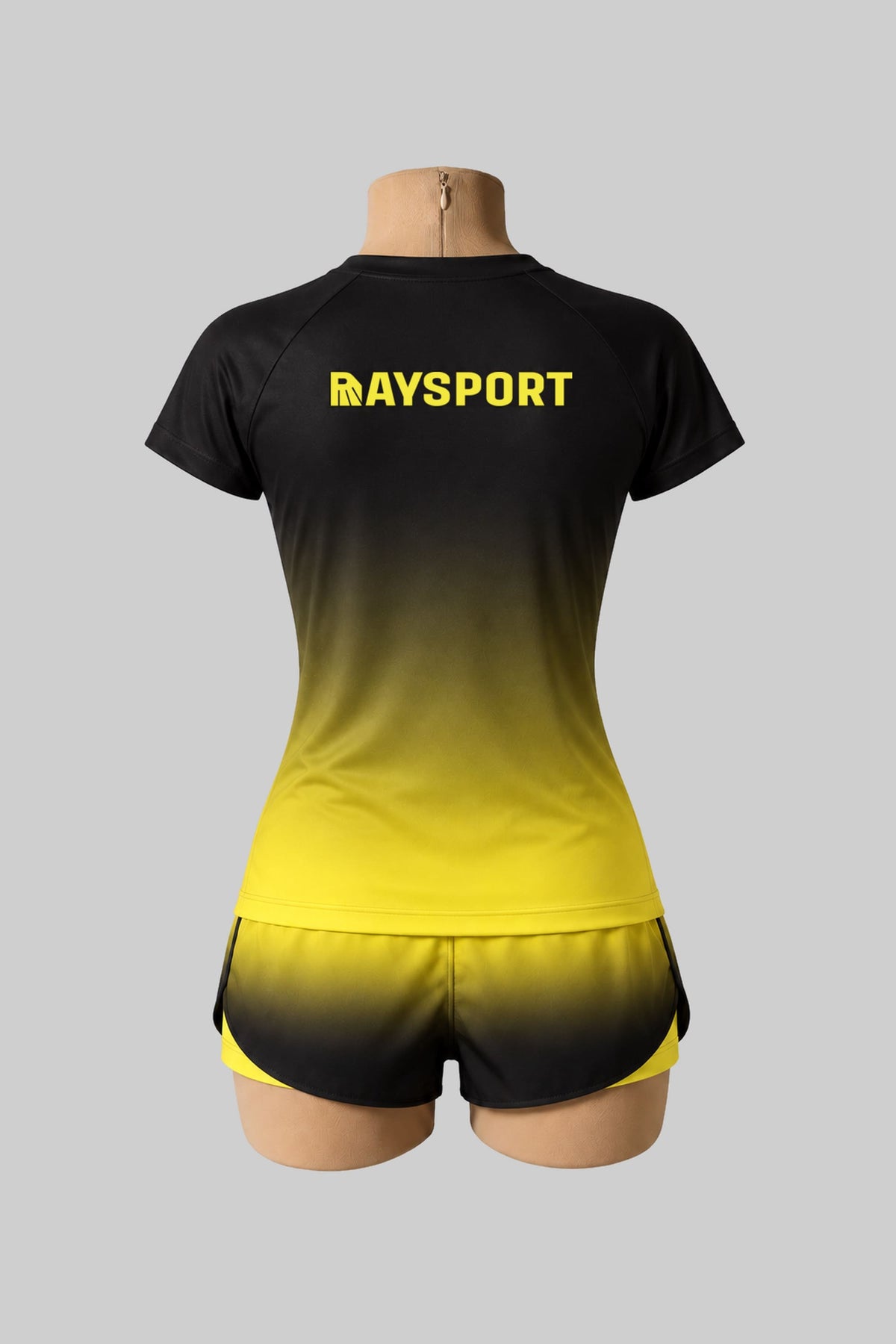 T-shirt basique cintré à col rond (manches courtes) - Raysport