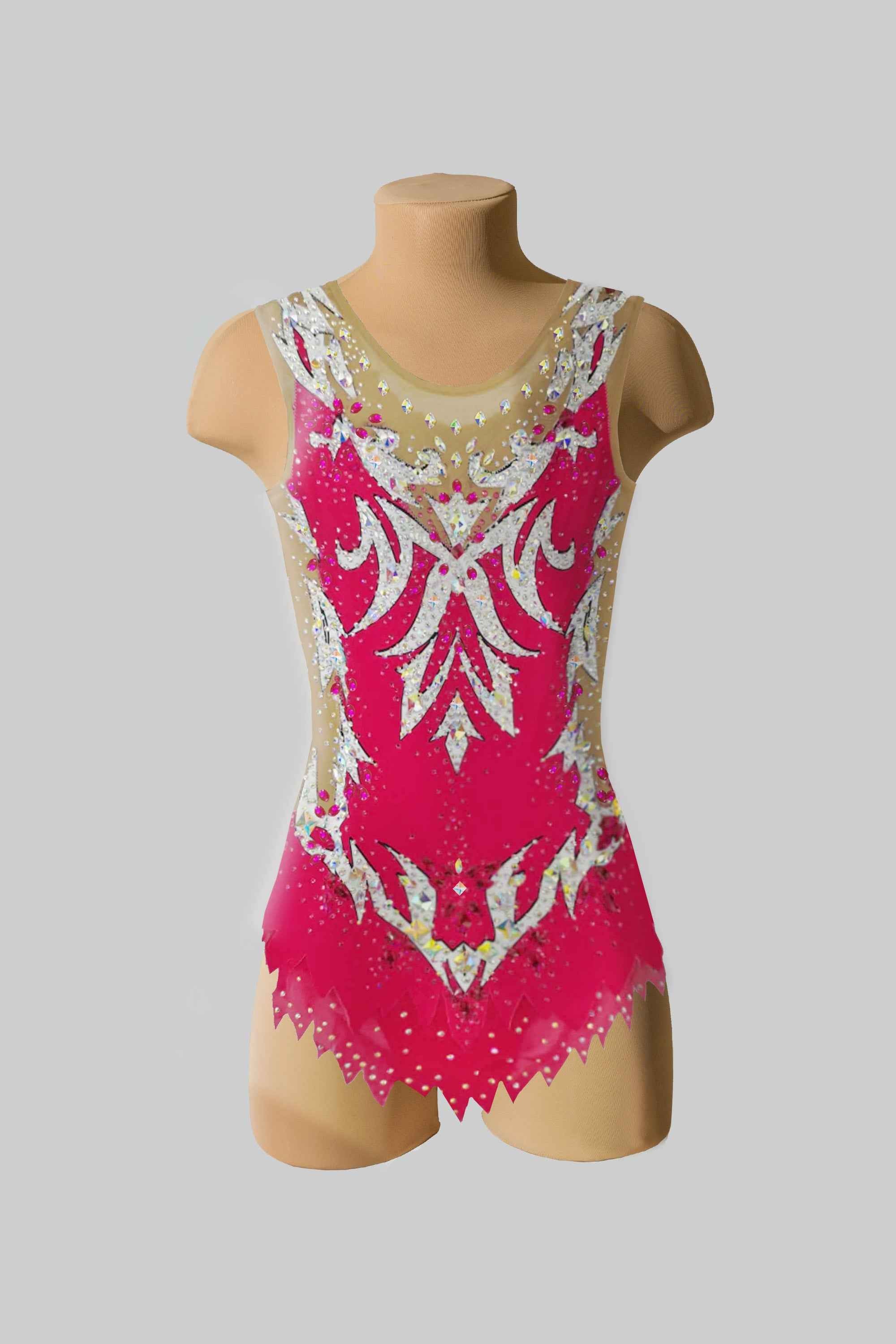 Justaucorps de gymnastique acrobatique (sur mesure)