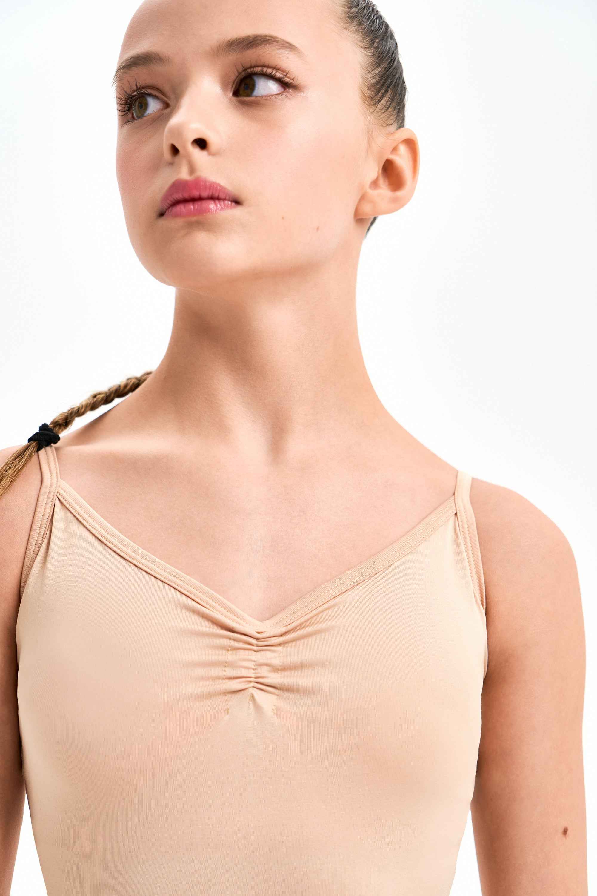 Body de gymnastique (beige)