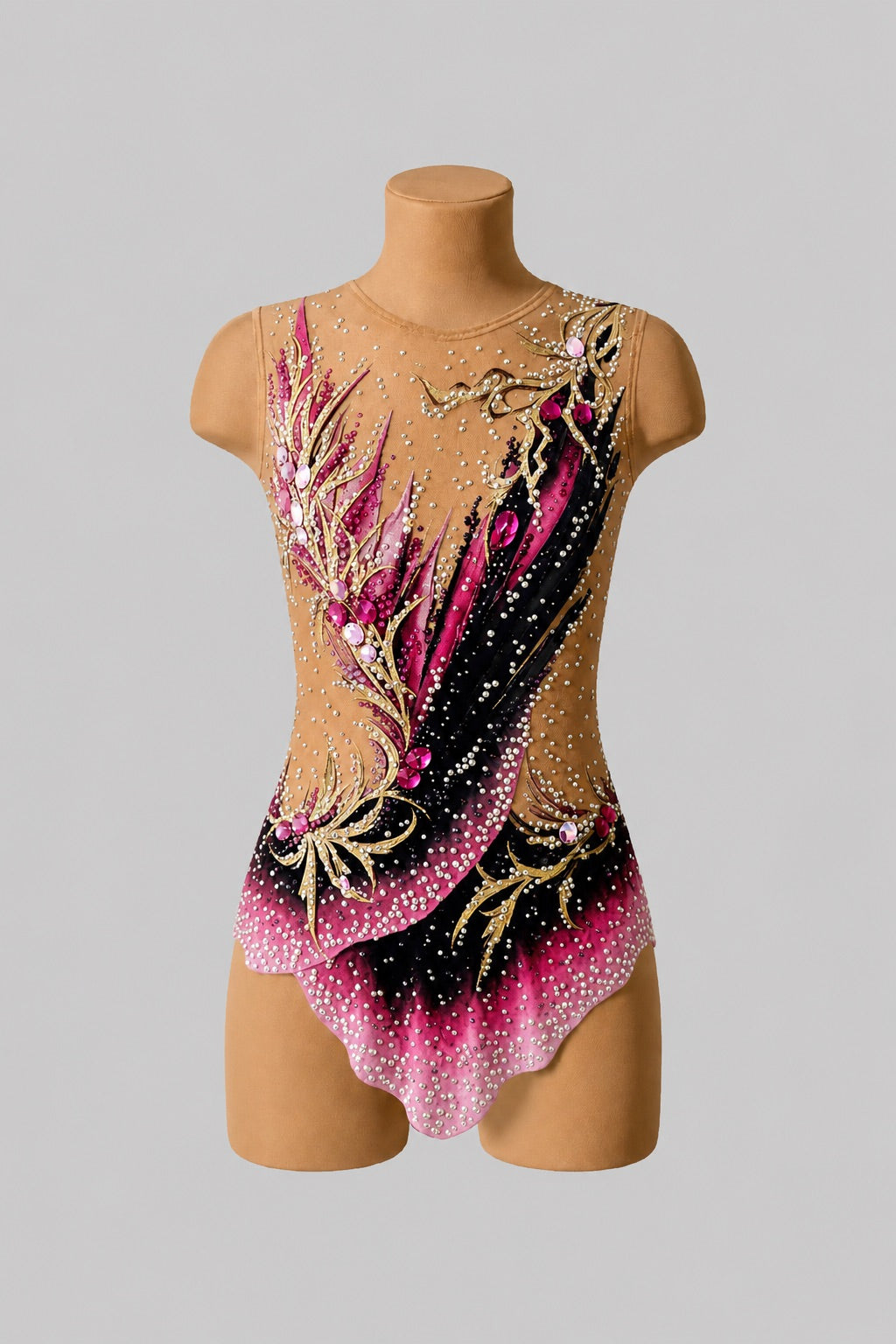 Justaucorps de gymnastique rythmique Coralie - Raysport