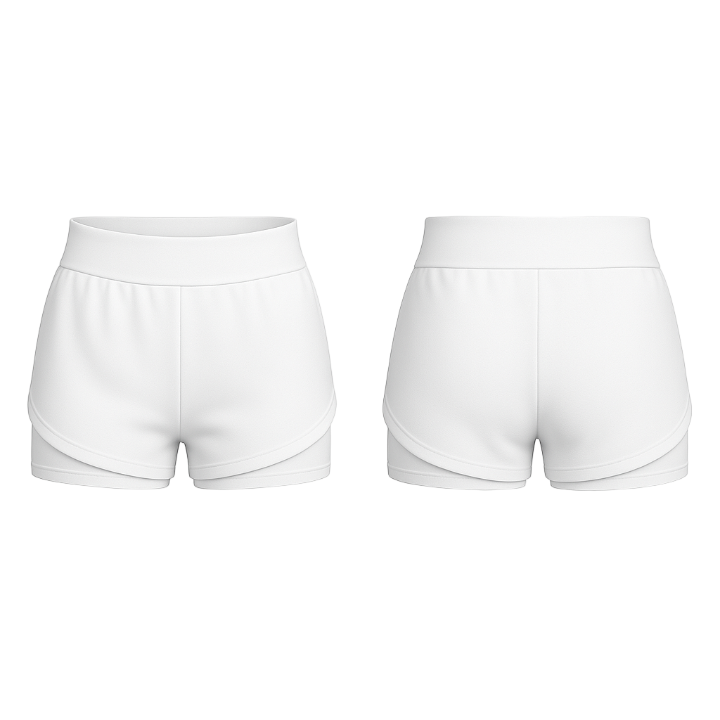 8. Short parachute double couche