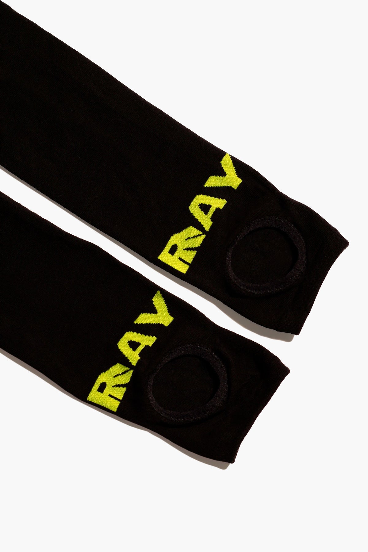 Guêtres de sport à talon ouvert Ray (noires) - Raysport