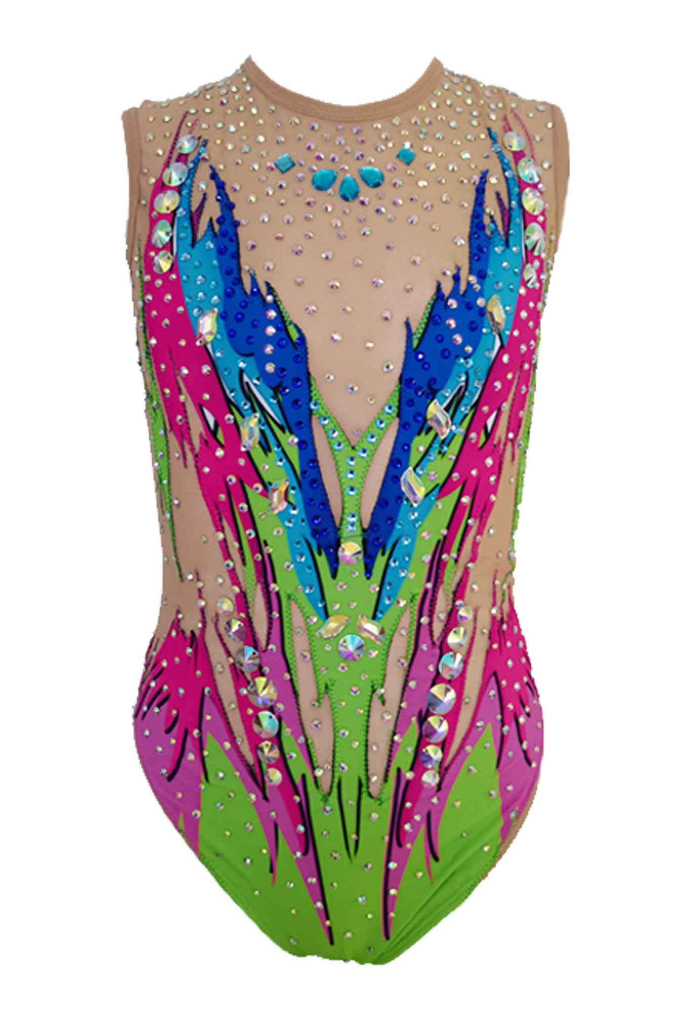 Maillot de natation artistique (sur mesure)