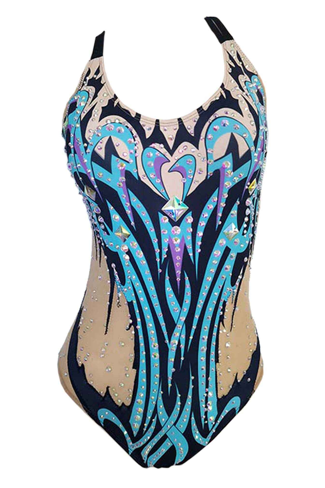 Maillot de natation artistique (sur mesure)