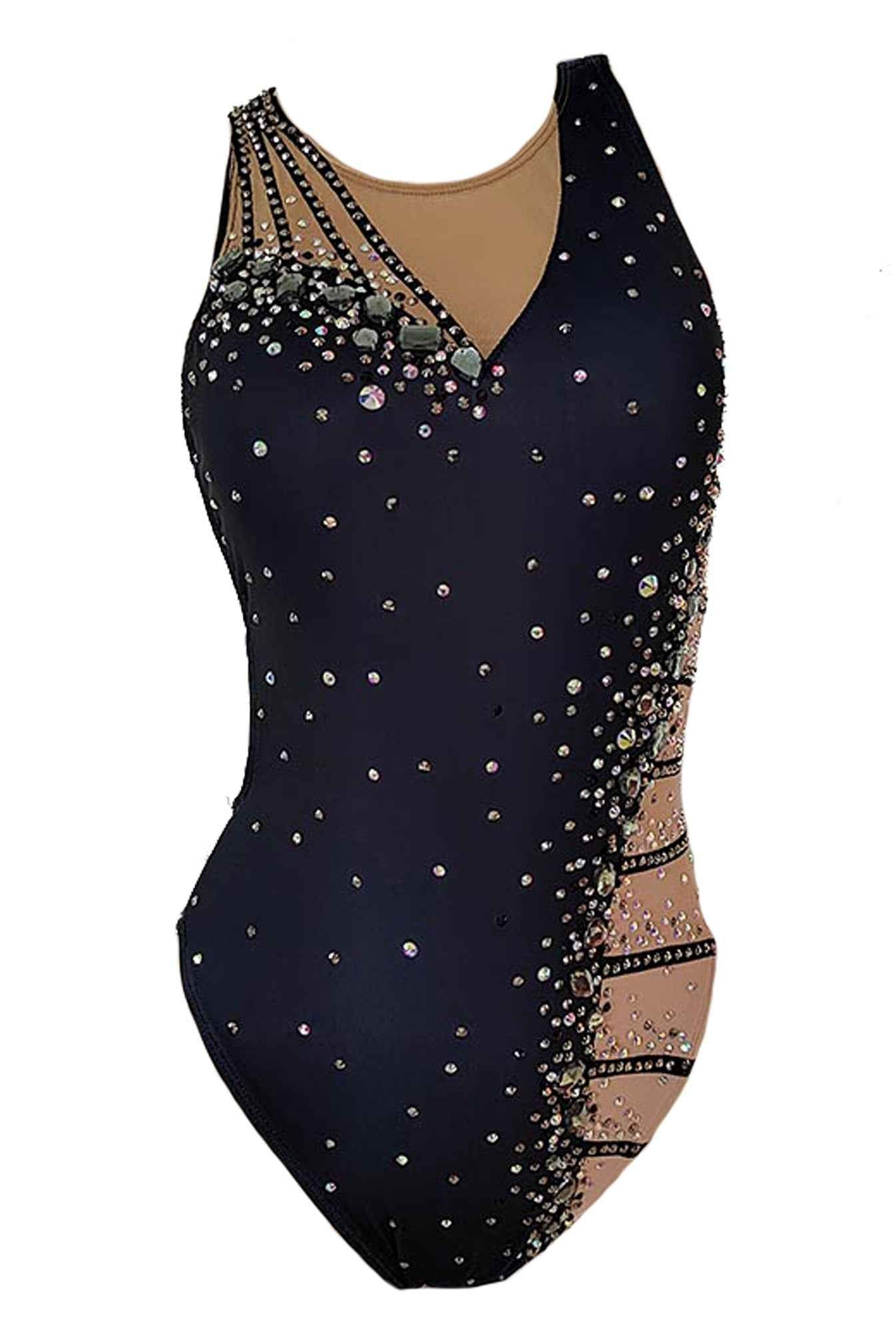 Maillot de natation artistique (sur mesure)