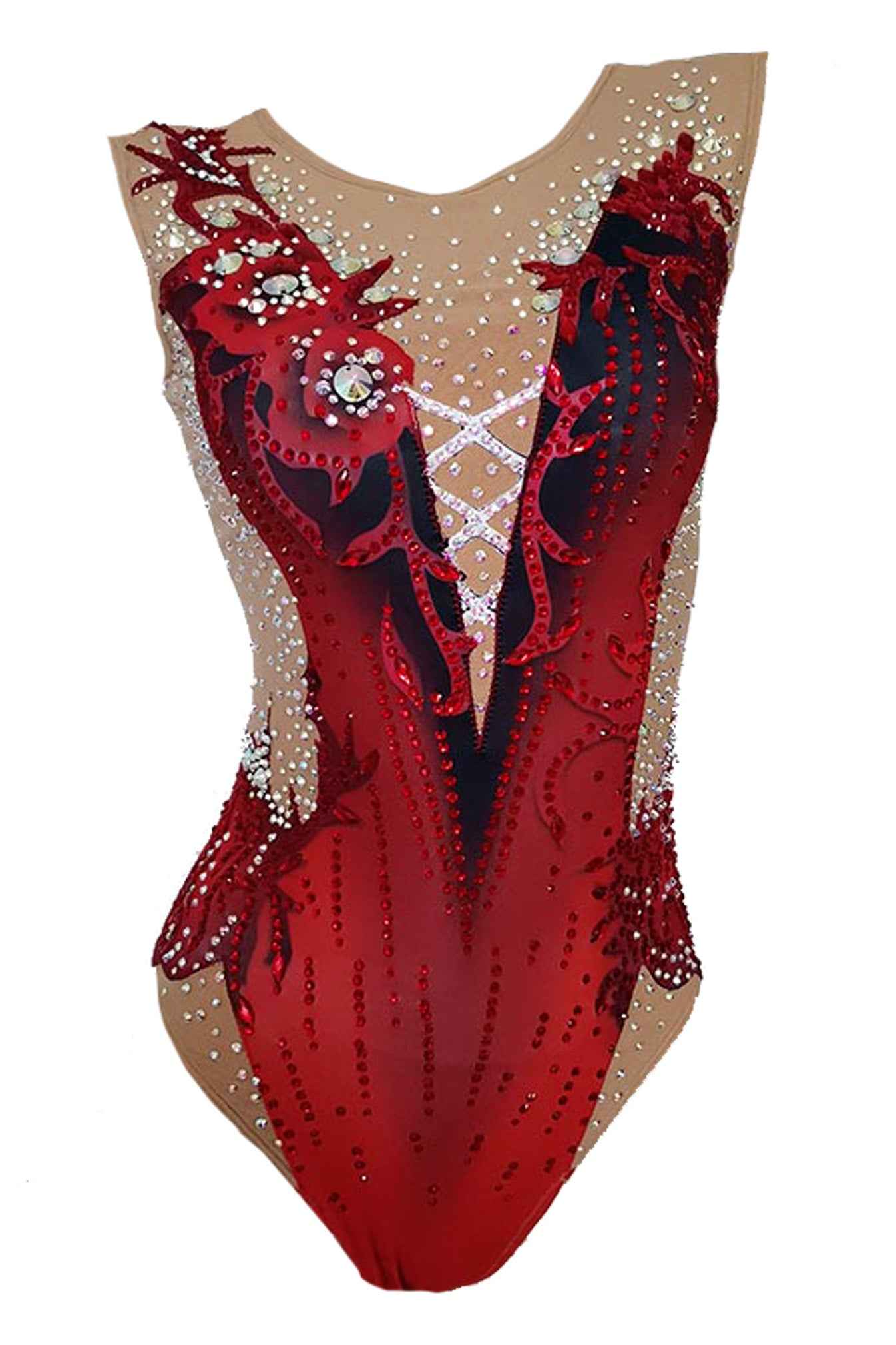 Maillot de natation artistique (sur mesure)