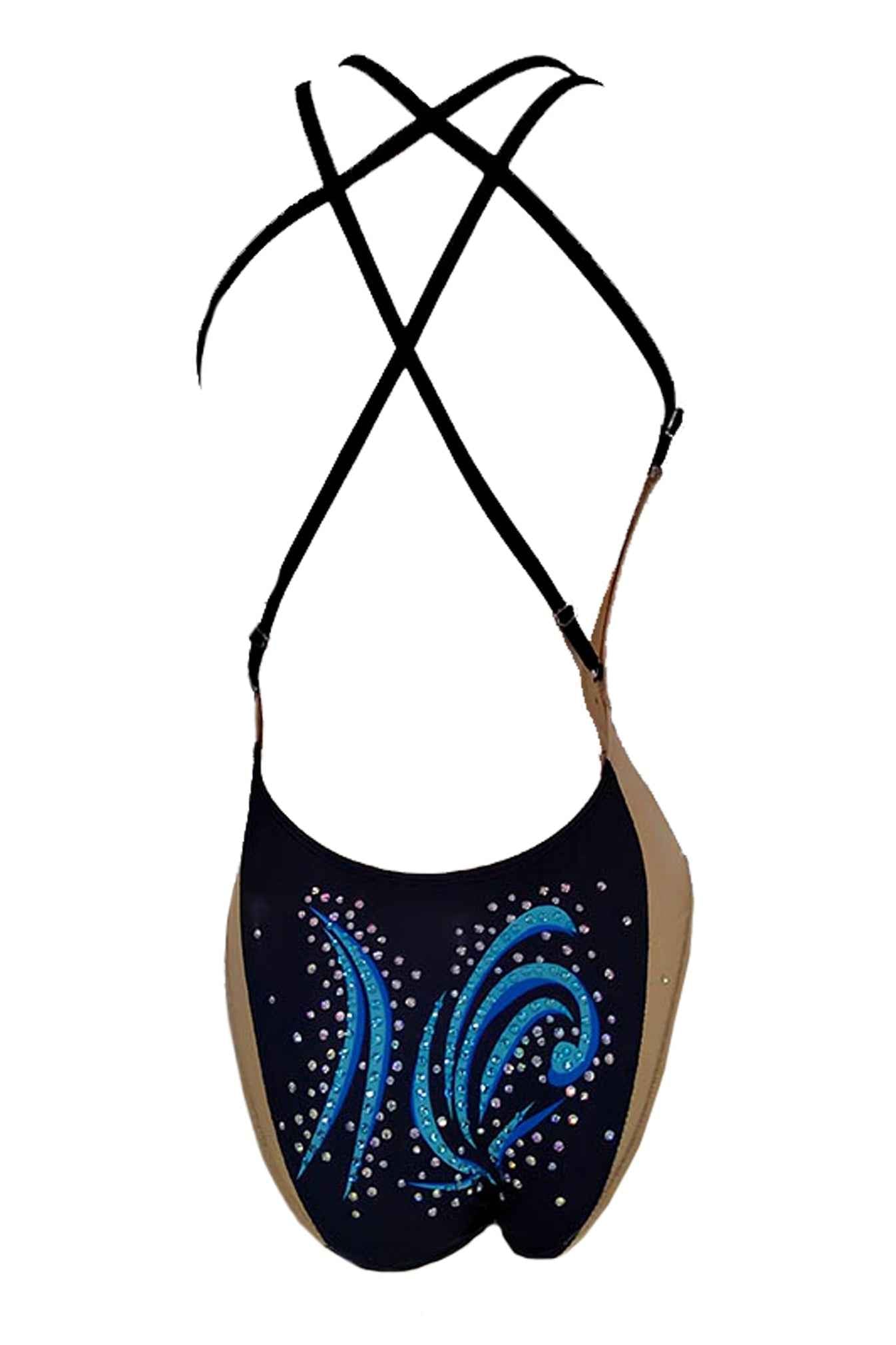 Maillot de natation artistique (sur mesure)