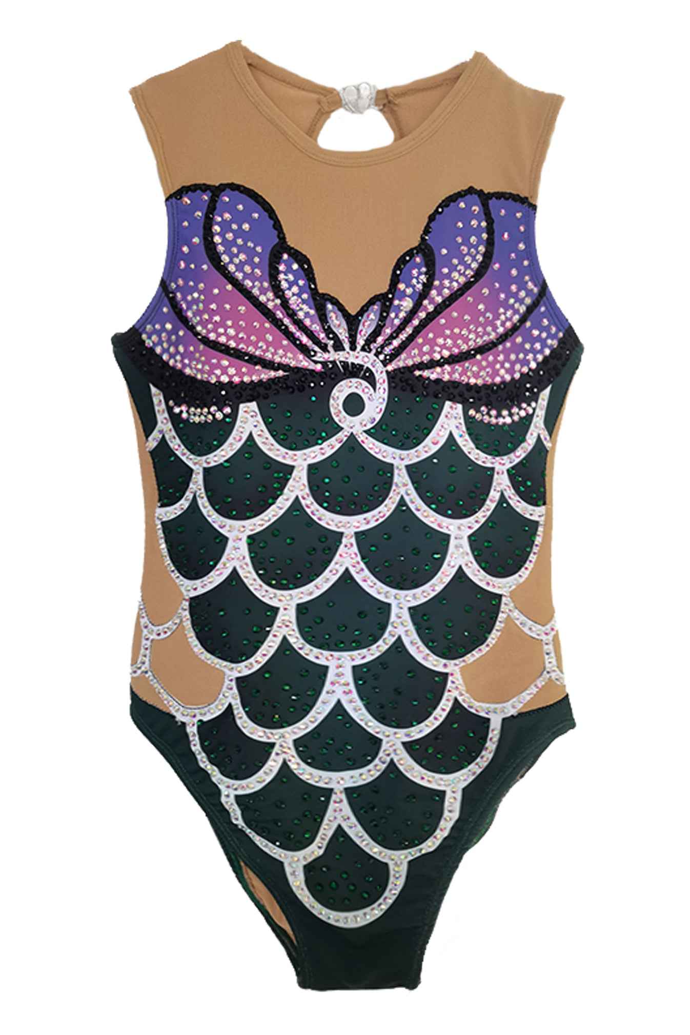 Maillot de natation artistique (sur mesure)