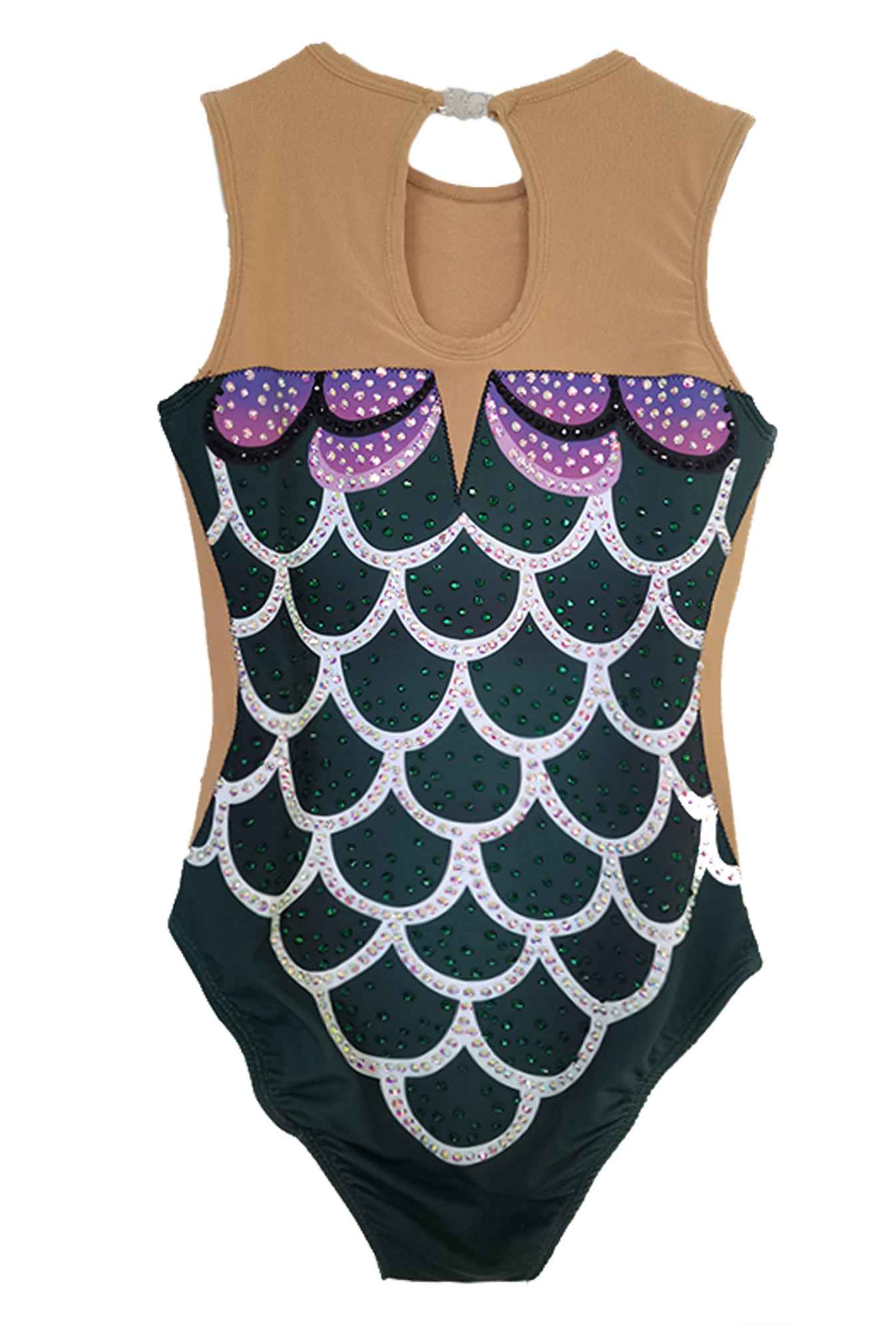 Maillot de natation artistique (sur mesure)