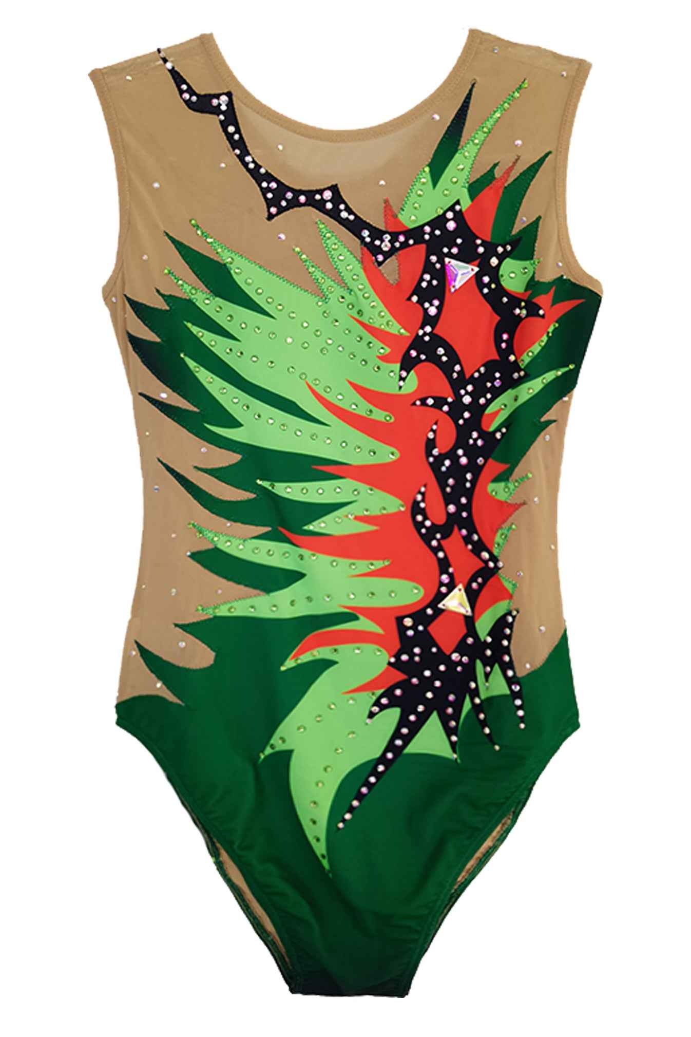 Maillot de natation artistique (sur mesure)