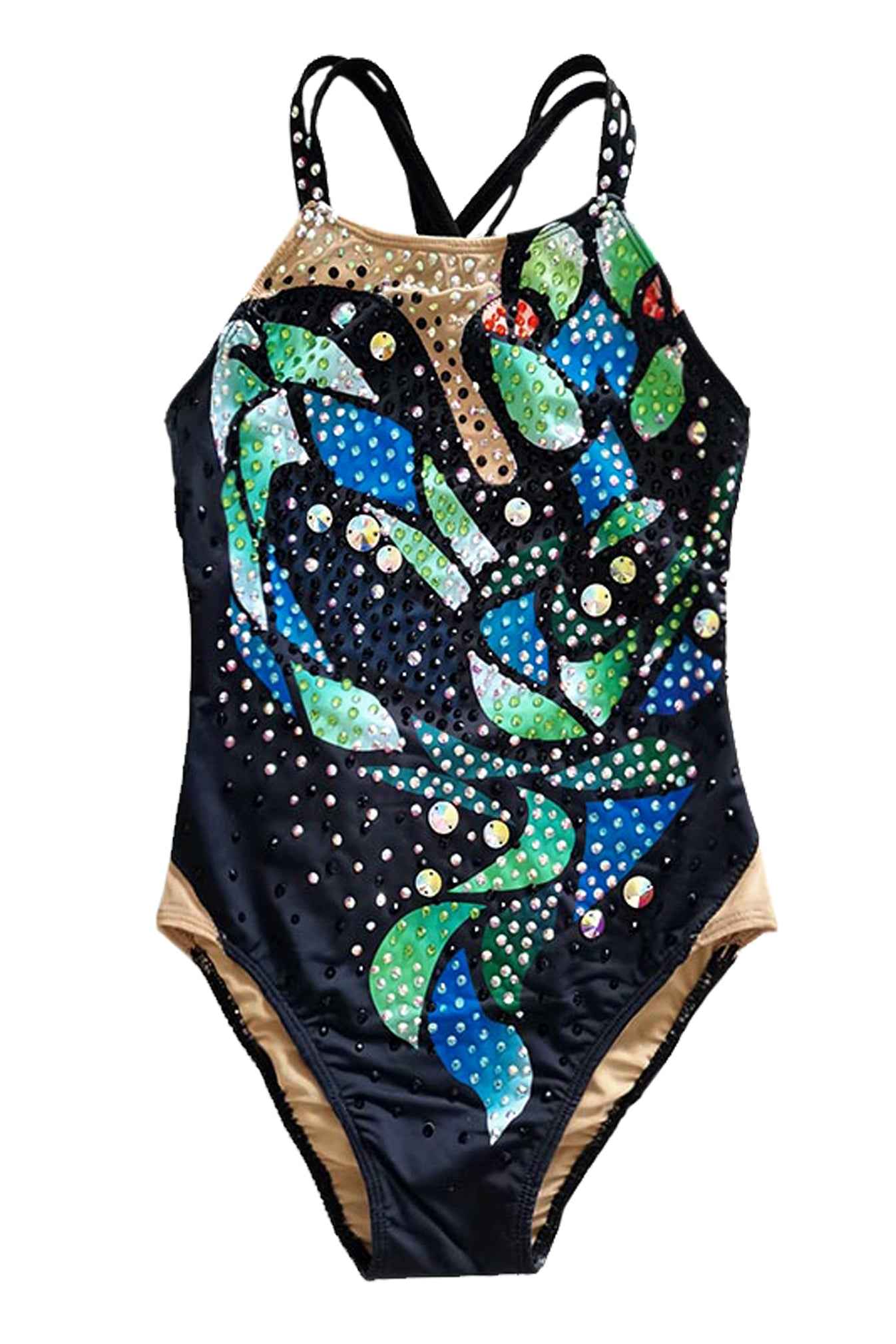 Maillot de natation artistique (sur mesure)