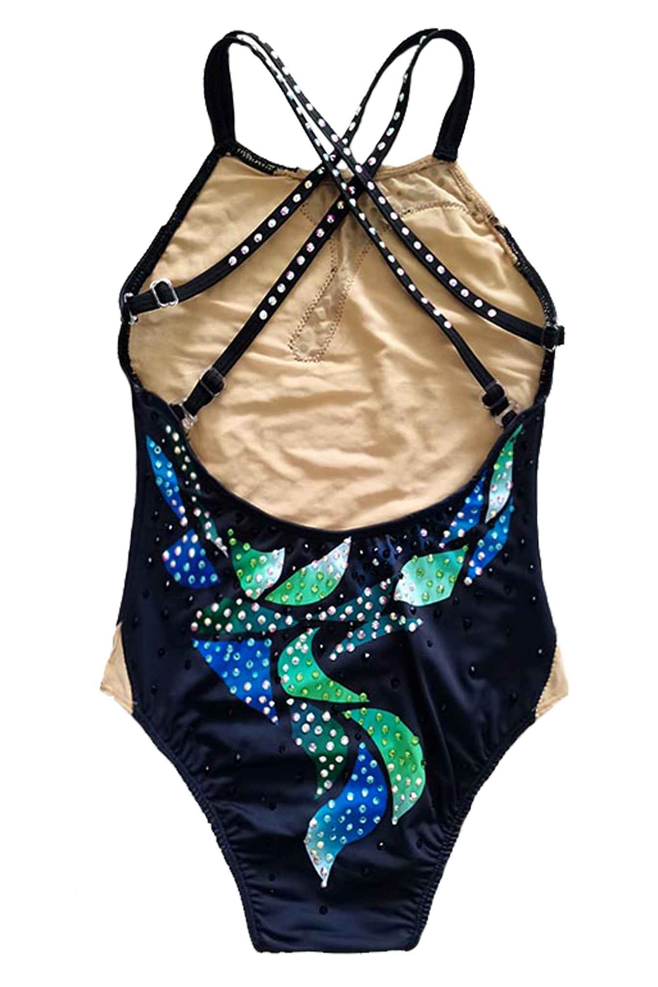Maillot de natation artistique (sur mesure)
