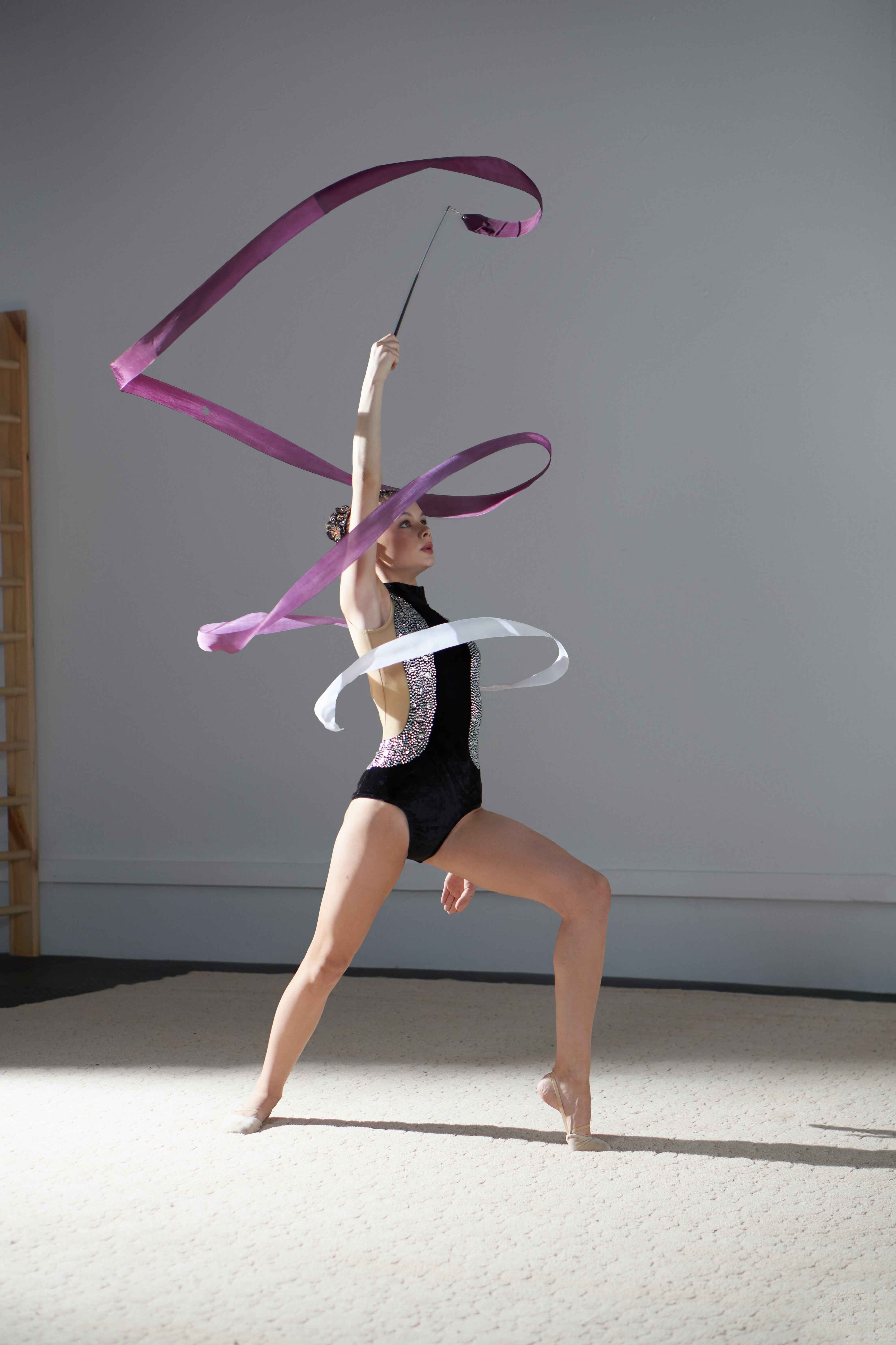 Justaucorps de gymnastique rythmique (sur mesure)