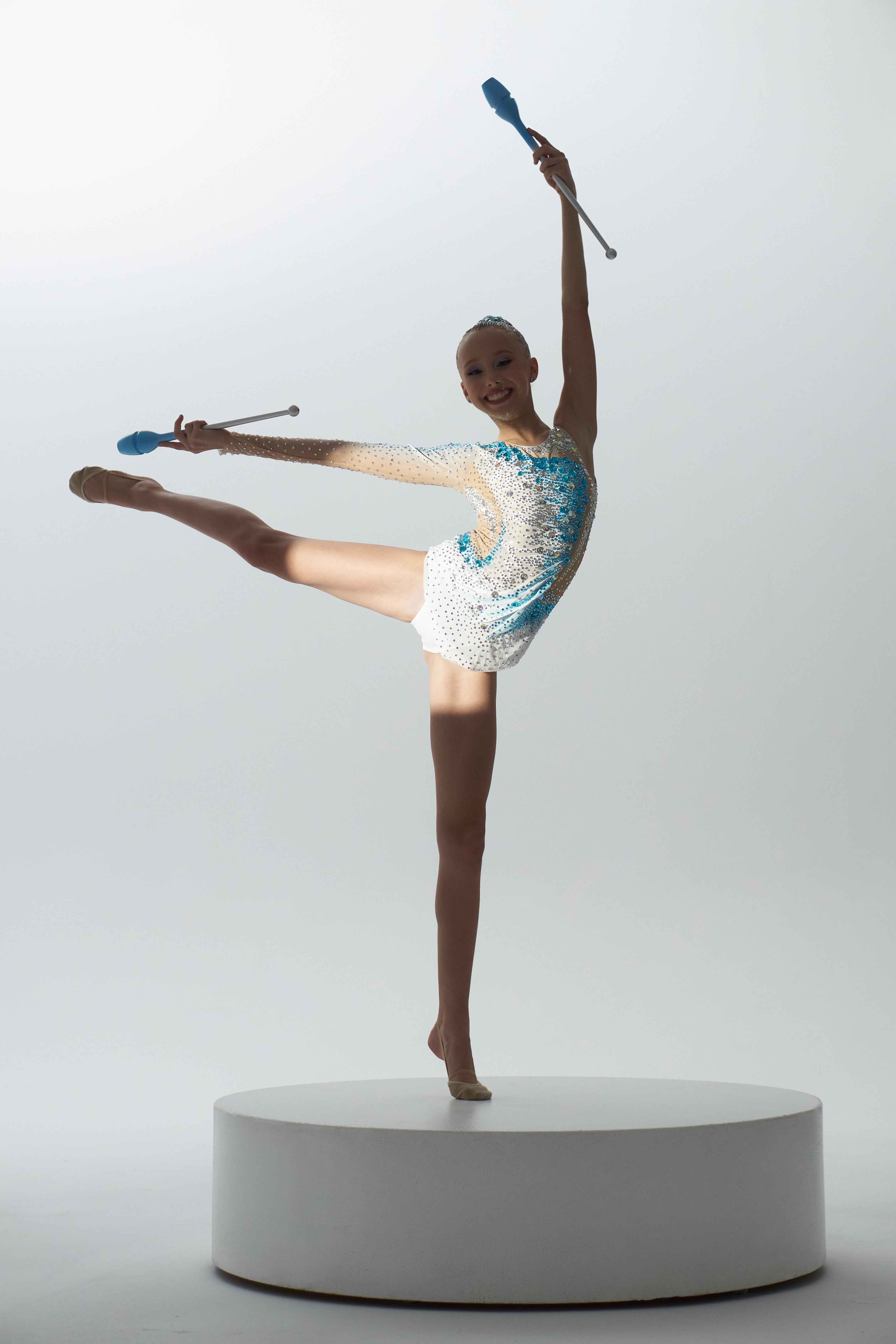 Justaucorps de gymnastique rythmique (sur mesure)