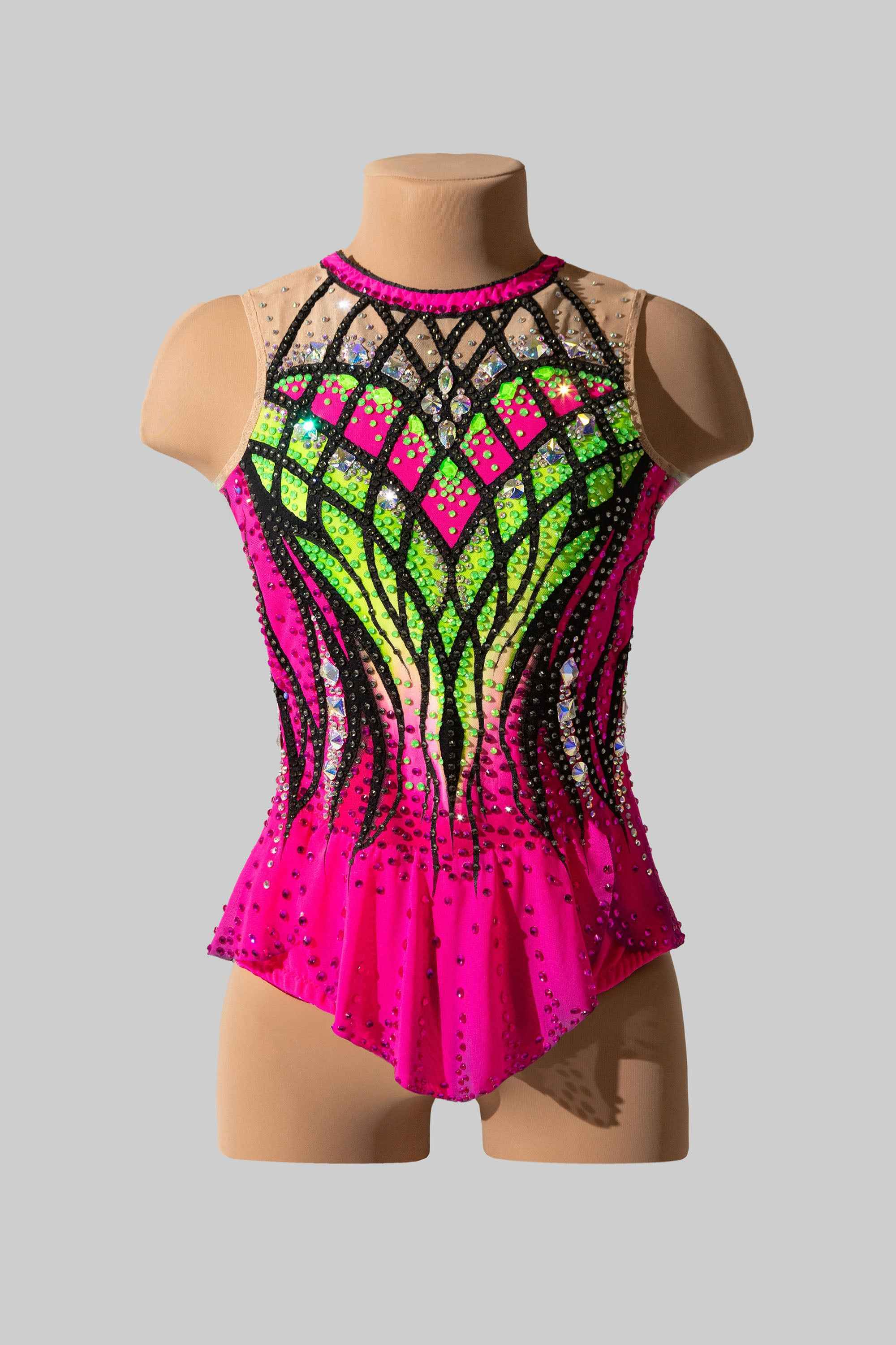 Justaucorps de gymnastique rythmique Léna (Série Elite) - Raysport