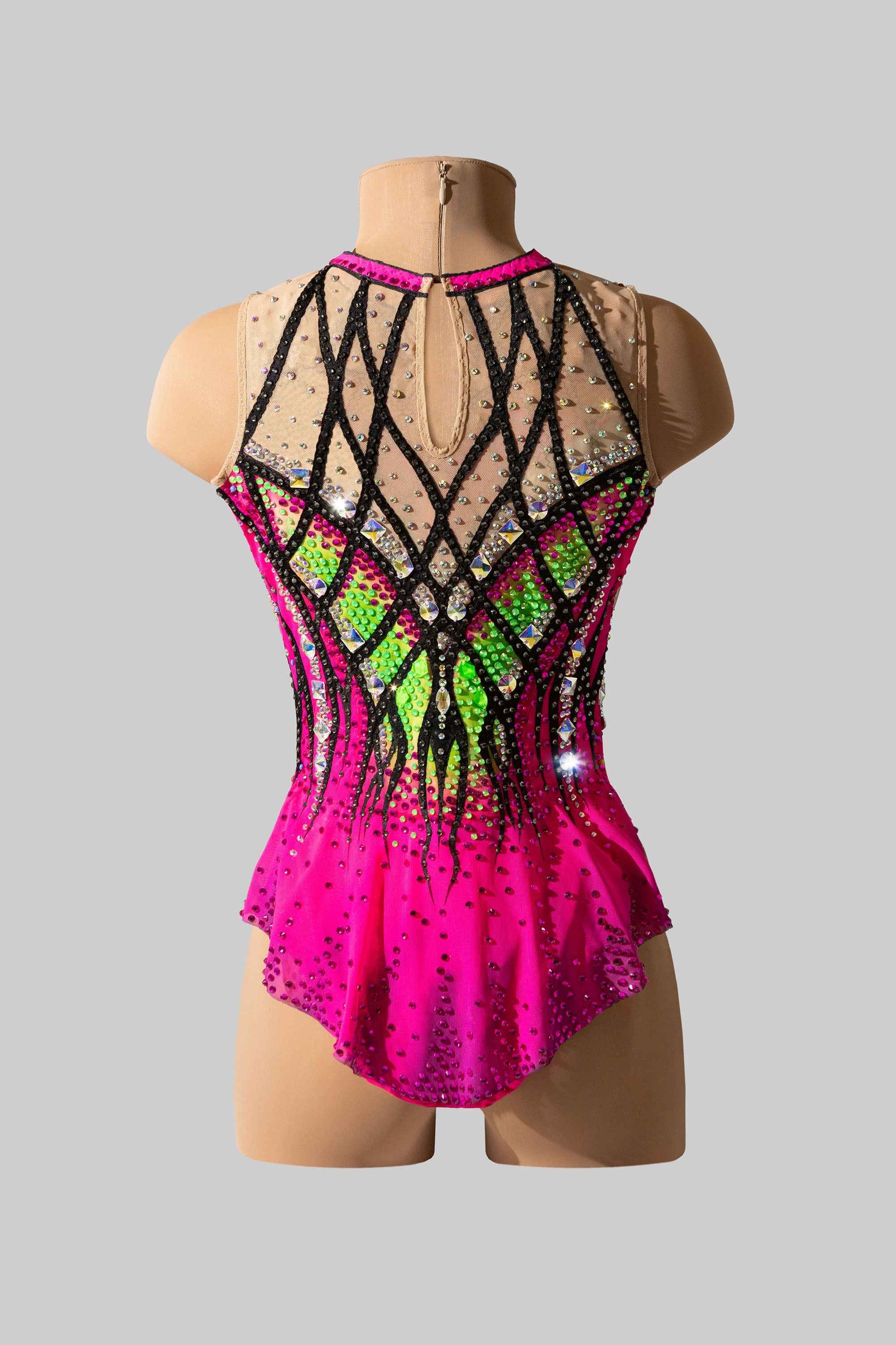 Justaucorps de gymnastique rythmique Léna (Série Elite) - Raysport